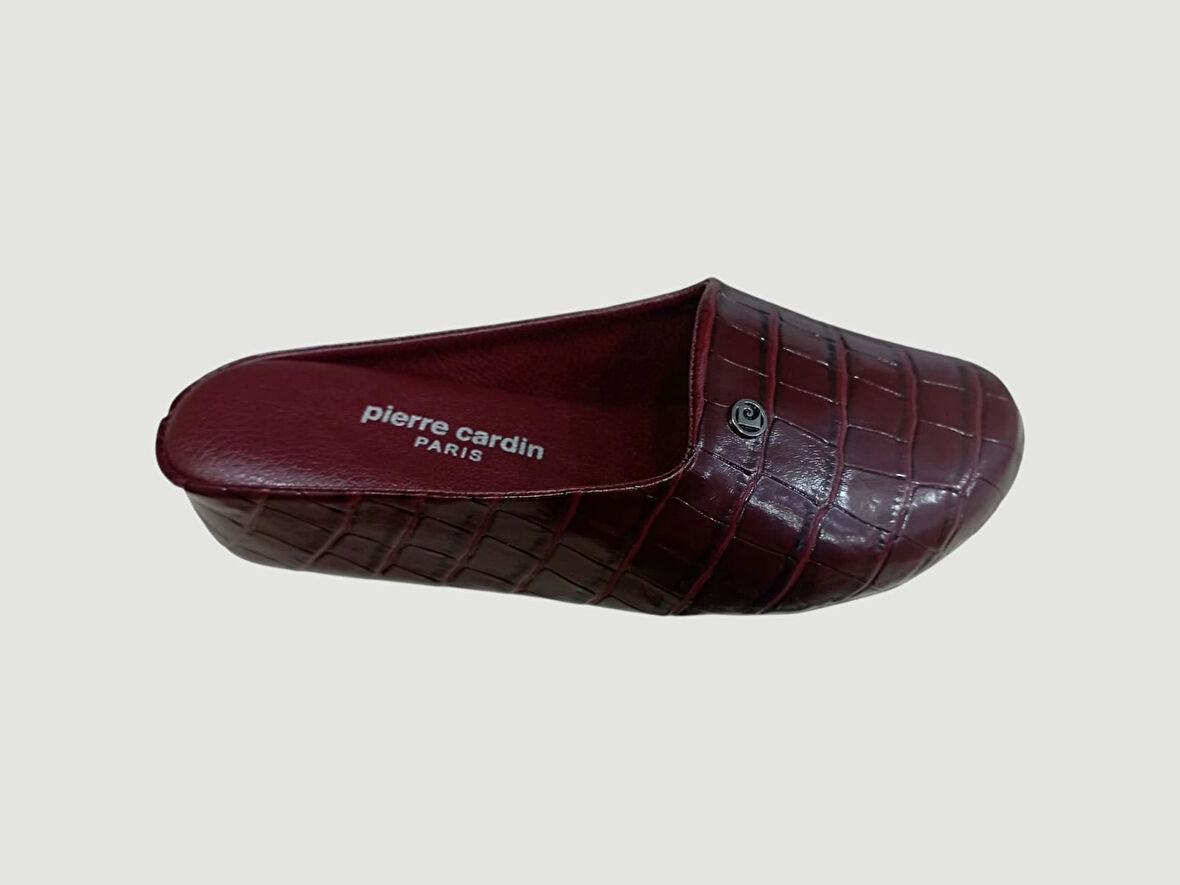 PİERRE CARDİN PC-55373 KADIN EV TERLİĞİ BORDO