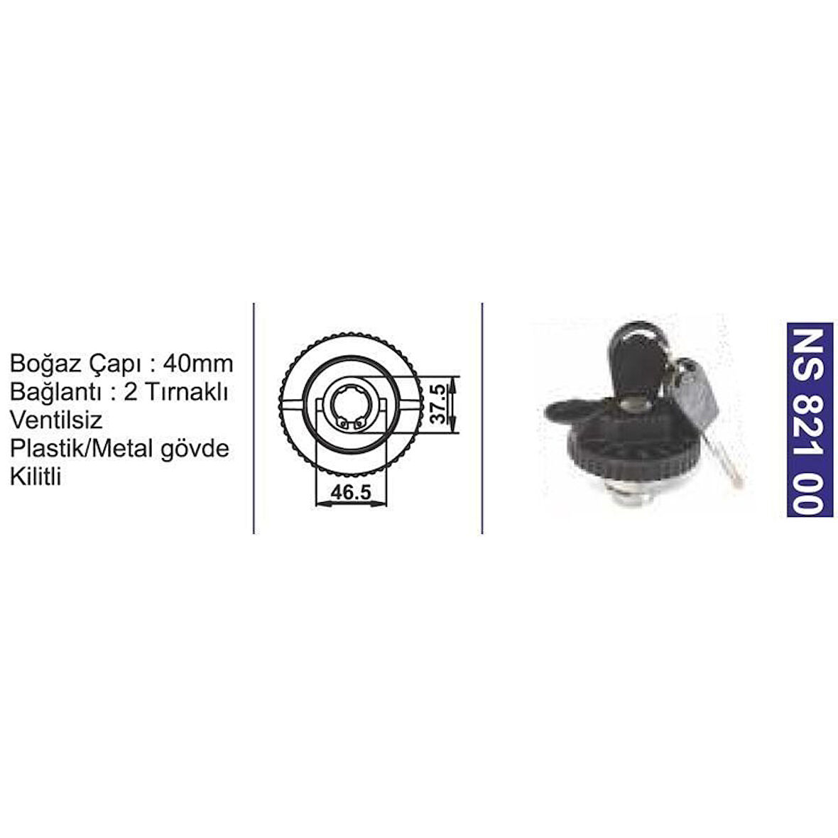 Depo Kapağı (11 S2-00180) Kilitli Bmc. 3.0-L60-Tdi80-L100-Fatıh 110(Em) - Hyundaı Forklıft K5C7121 - NS82100