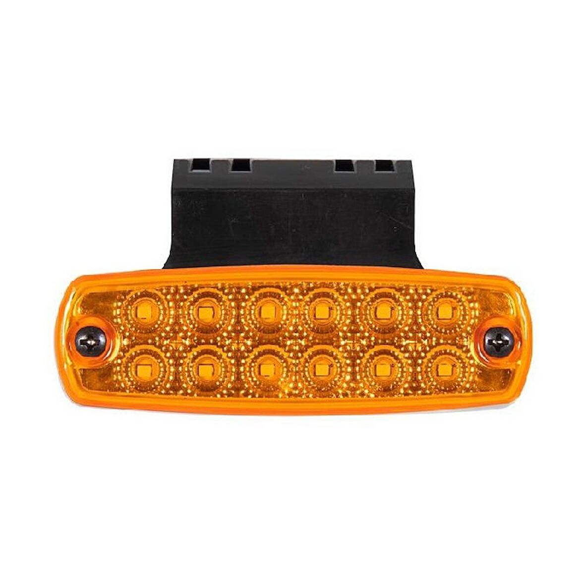 Pro Side Marker Lamba Braketli 12 Led'Li 115Mm 12V-24V Sarı - FR0177-Y