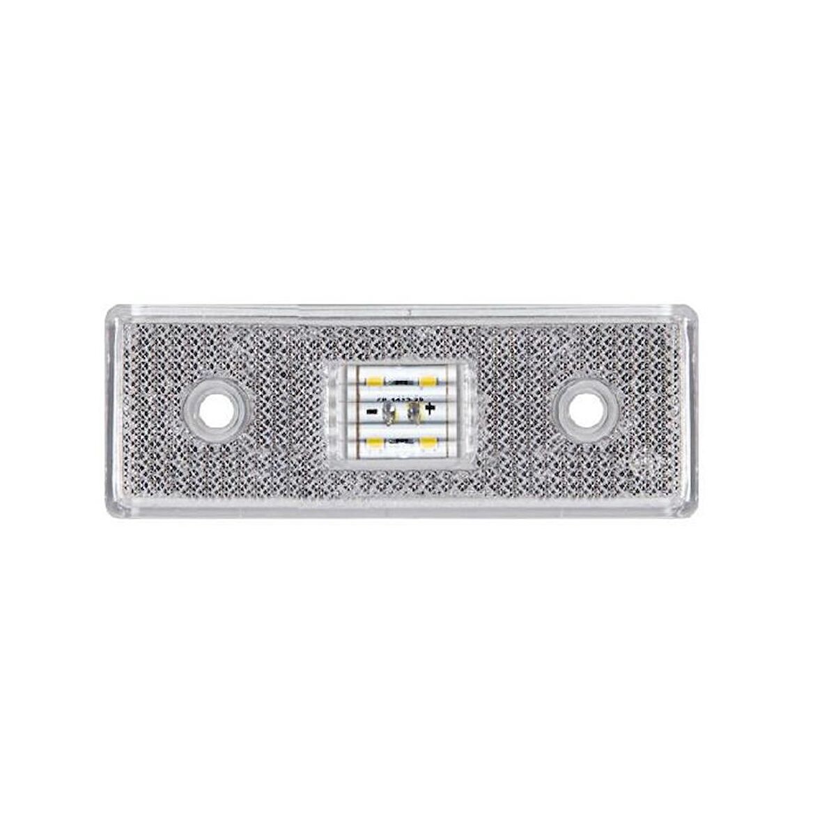 Side Marker Lamba 4 Led'Li 109Mm 12V-24V Beyaz - FR0182-W