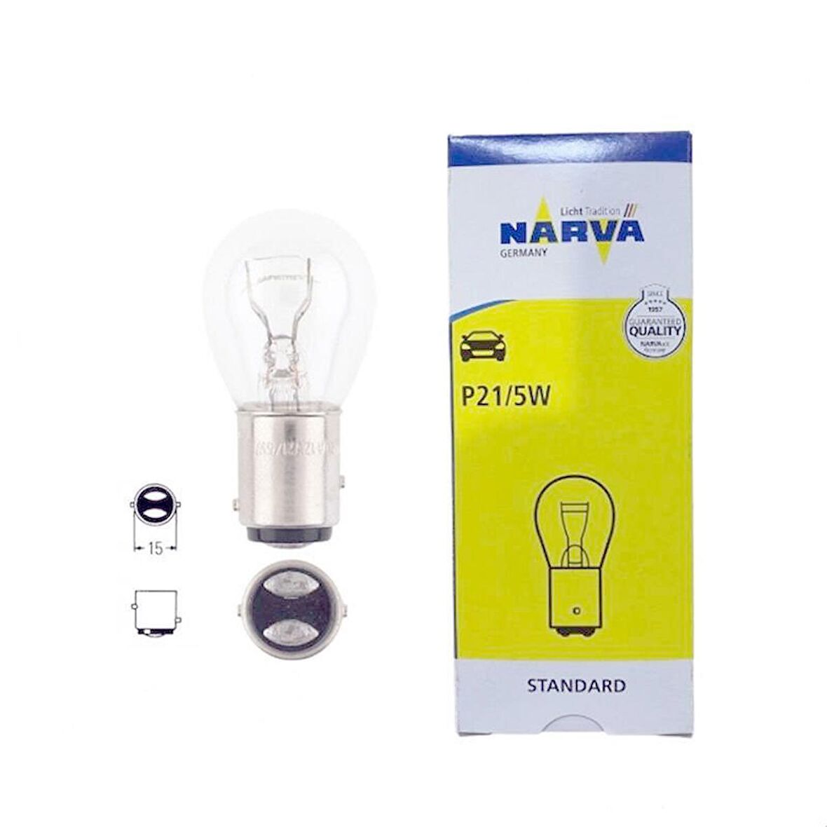 Narva CH 17916 12V 21/5W 1016 Ampul