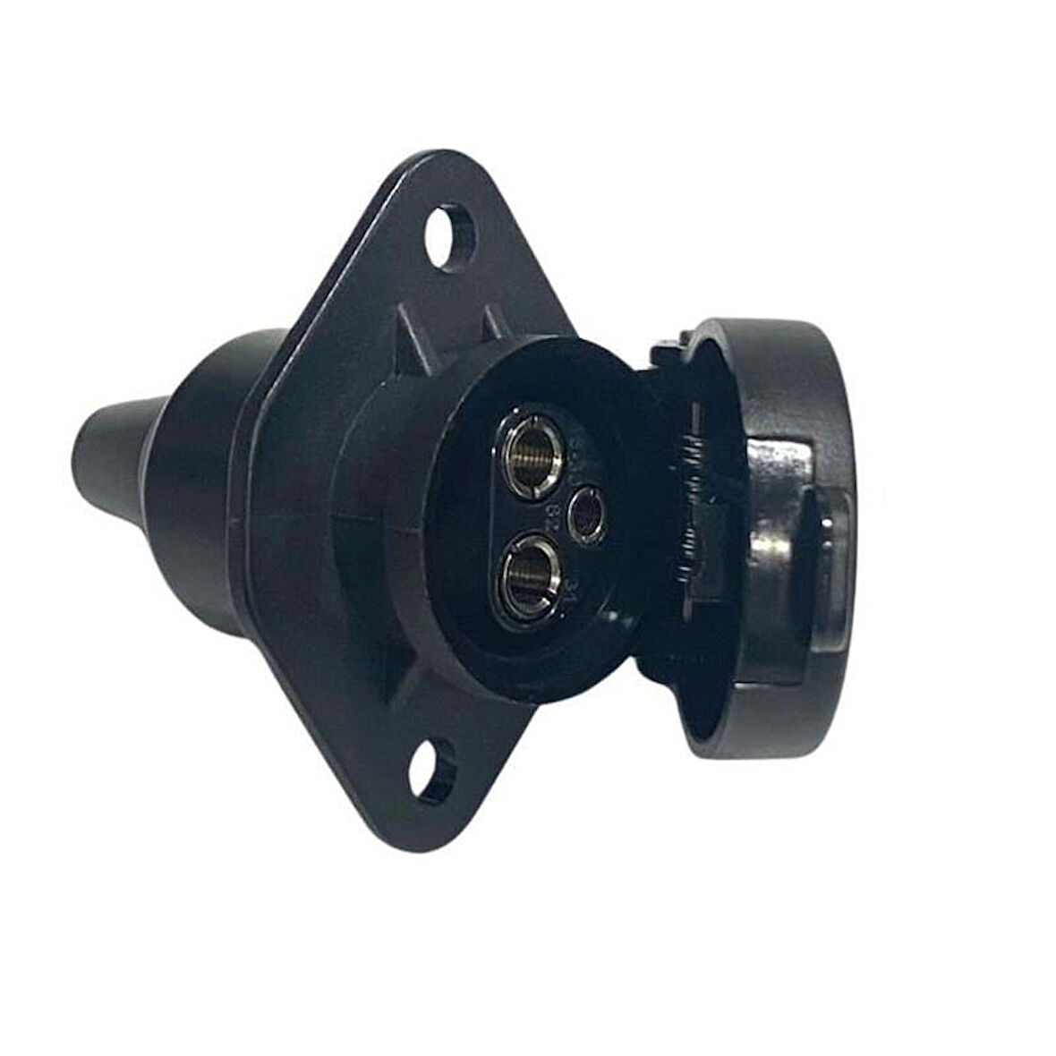 3 Pinli  6-24V Adaptör Soket Karavan Tipi