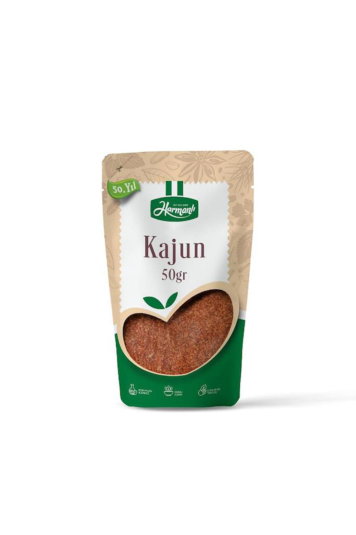 Kajun Baharatı %100 Doğal Yeni Tat 50gr