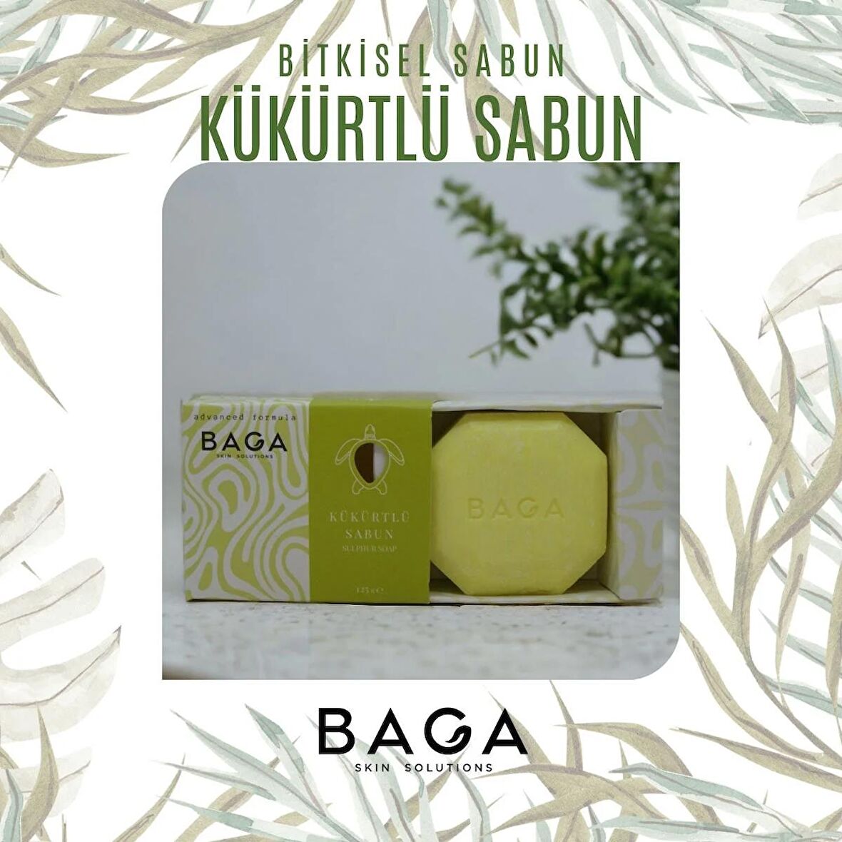 Baga Kükürtlü Sabun 125 Gr