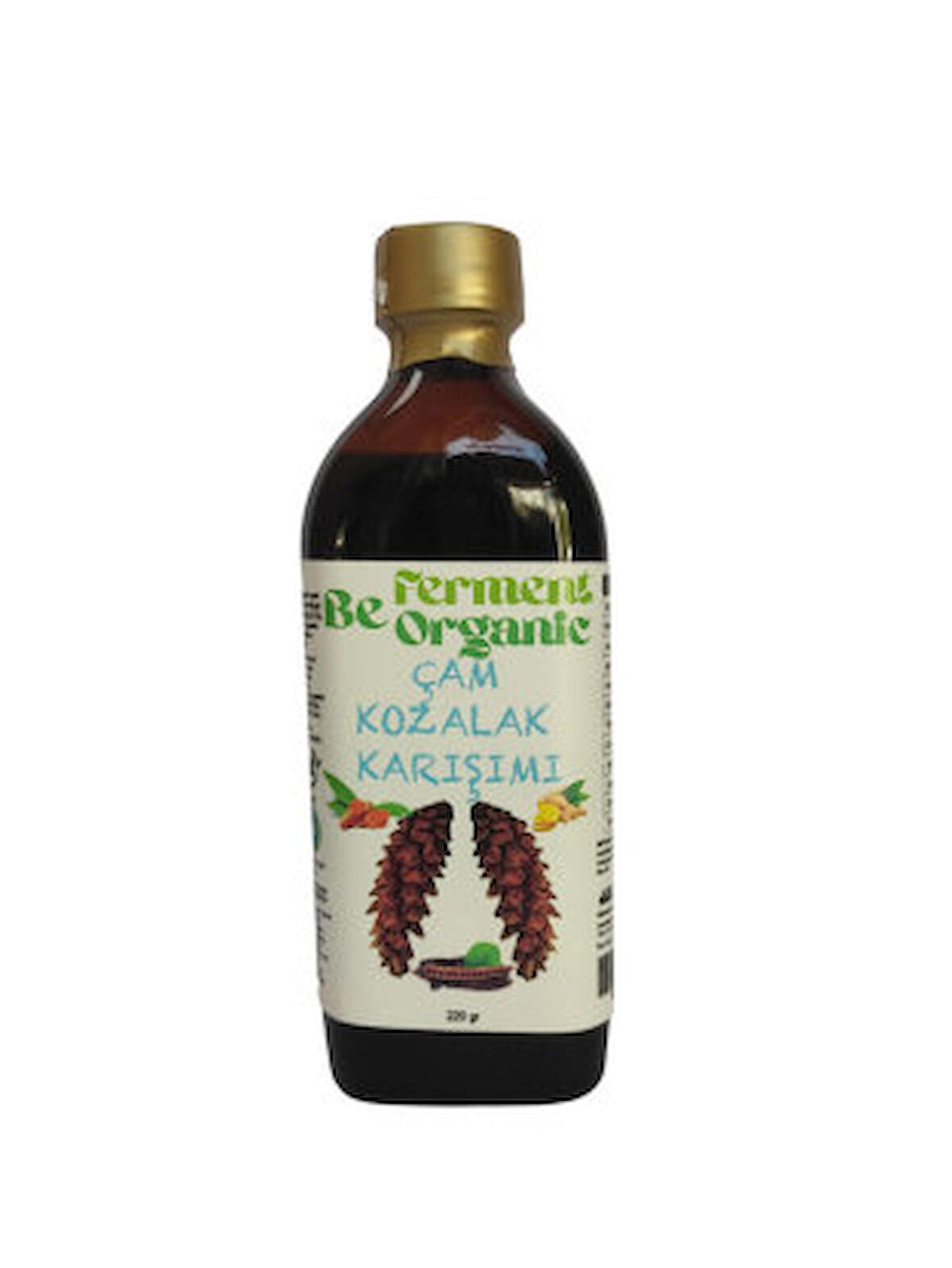 Beferment Organic Çam Kozalaklı Karışım (+1  YAŞ) Probiyotik Organik Özlü Karışımlı Şurup 220 g