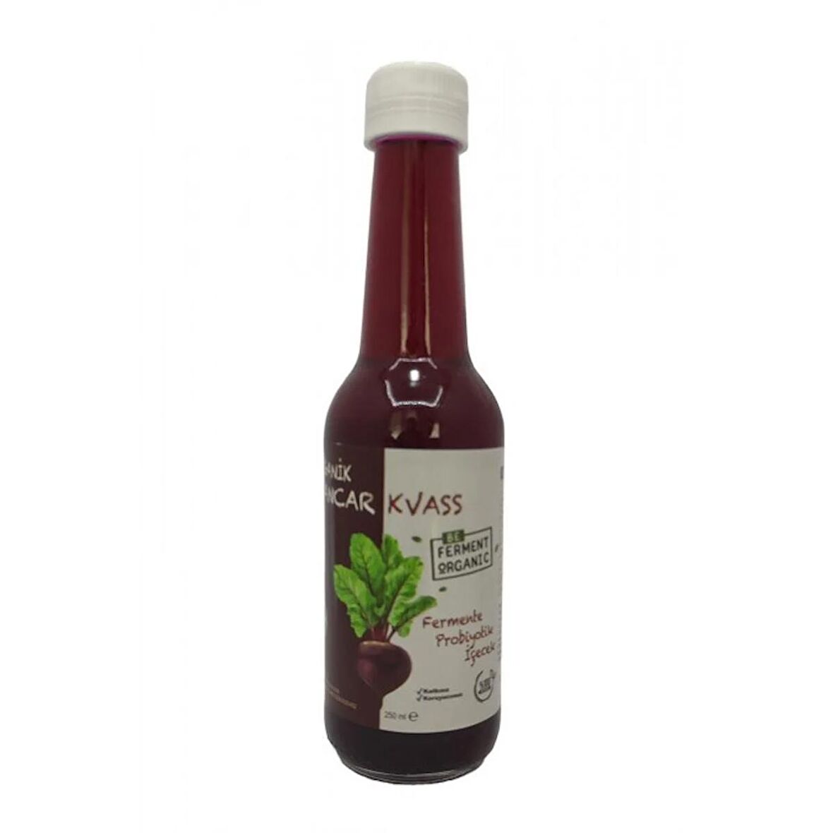 Organik Pancar Kvass Sade 250 Ml