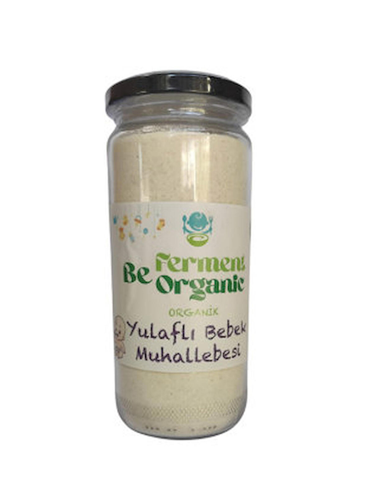 Beferment Organic  Yulaflı Bebek Muhallebisi Karışımı 300 gr