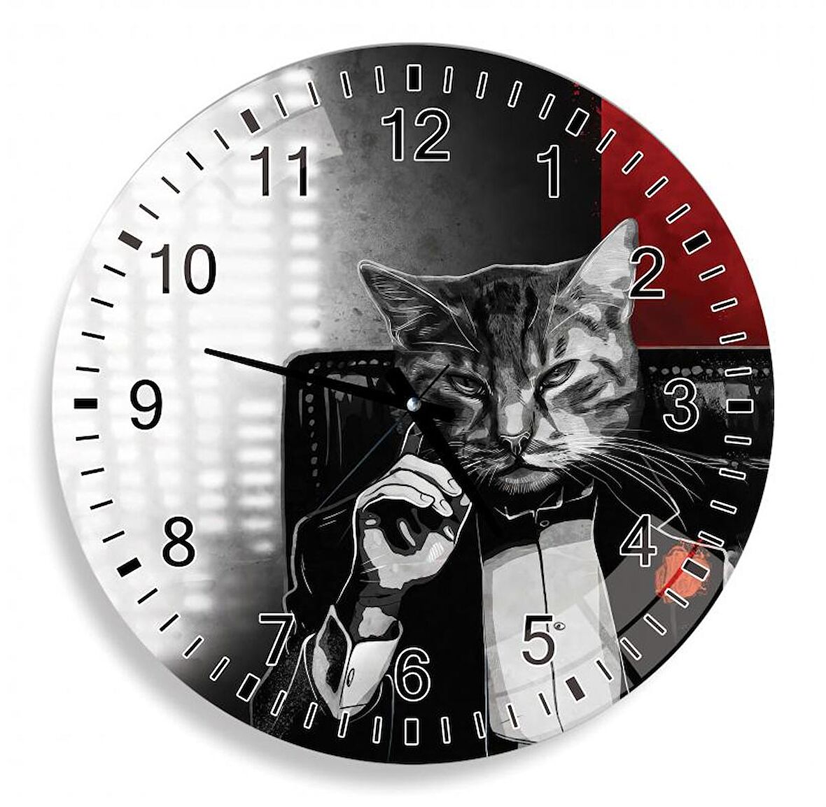 Kedi Cam Saat - 40 cm