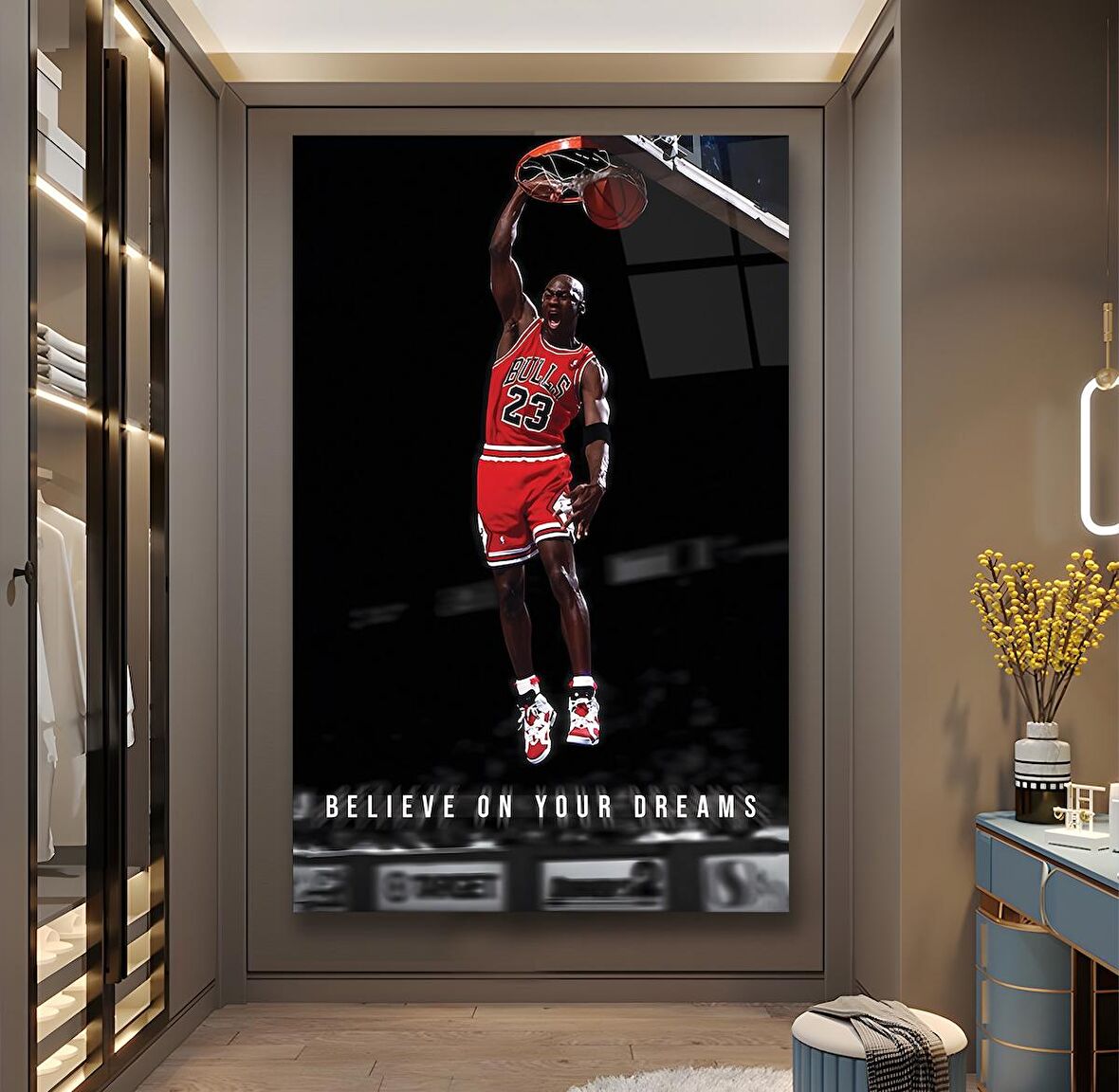 Michael Jordan Cam Tablo