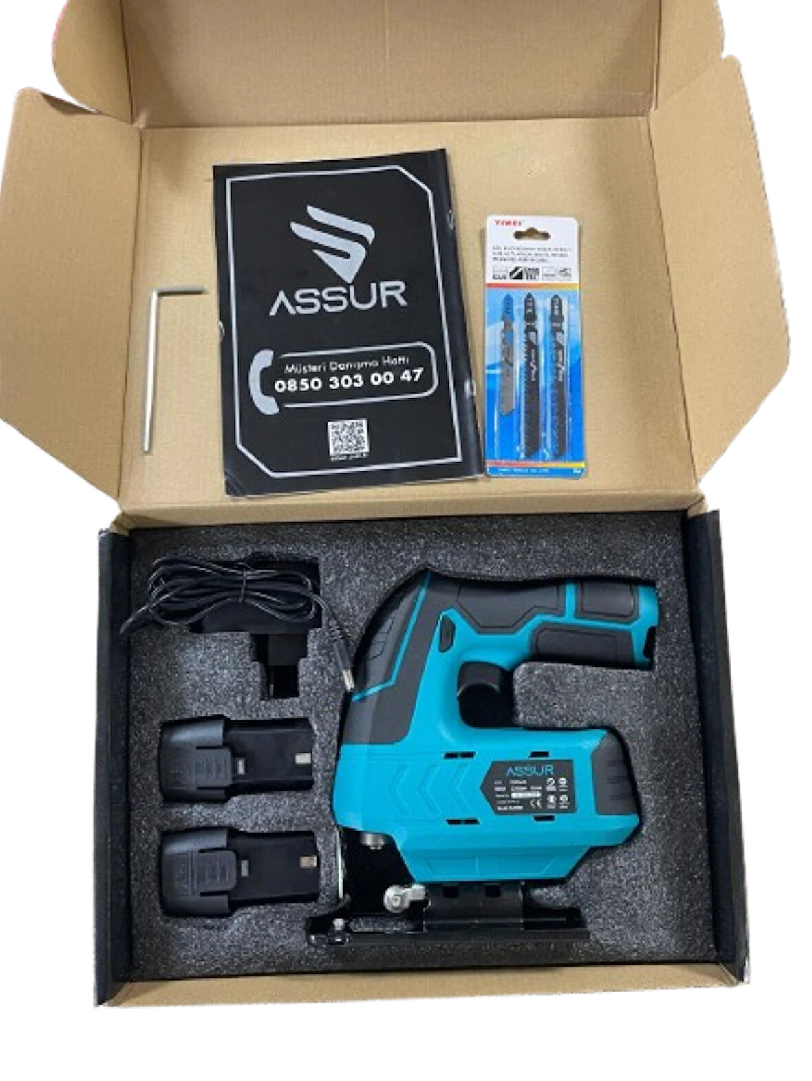 ASR 817 12V 360W Profesyonel Akülü Dekupaj Testere – Lithium-ion, Yüksek Güçlü, 2 Yıl Garantili