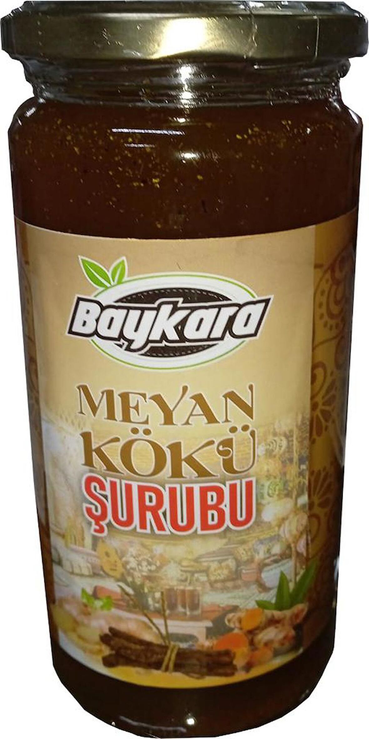 Baykara Meyan Kökü Şurubu 500 Ml