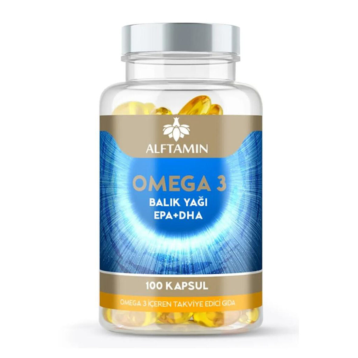 Alftamin Omega 3 EPA+DHA 100 Softgel Kapsül 