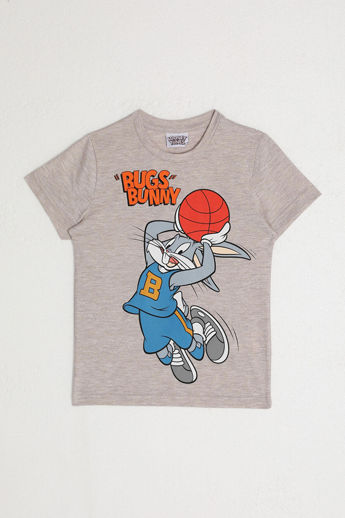 Looney Tunes L1585-2 Çocuk  Mocha Melanj Tişört