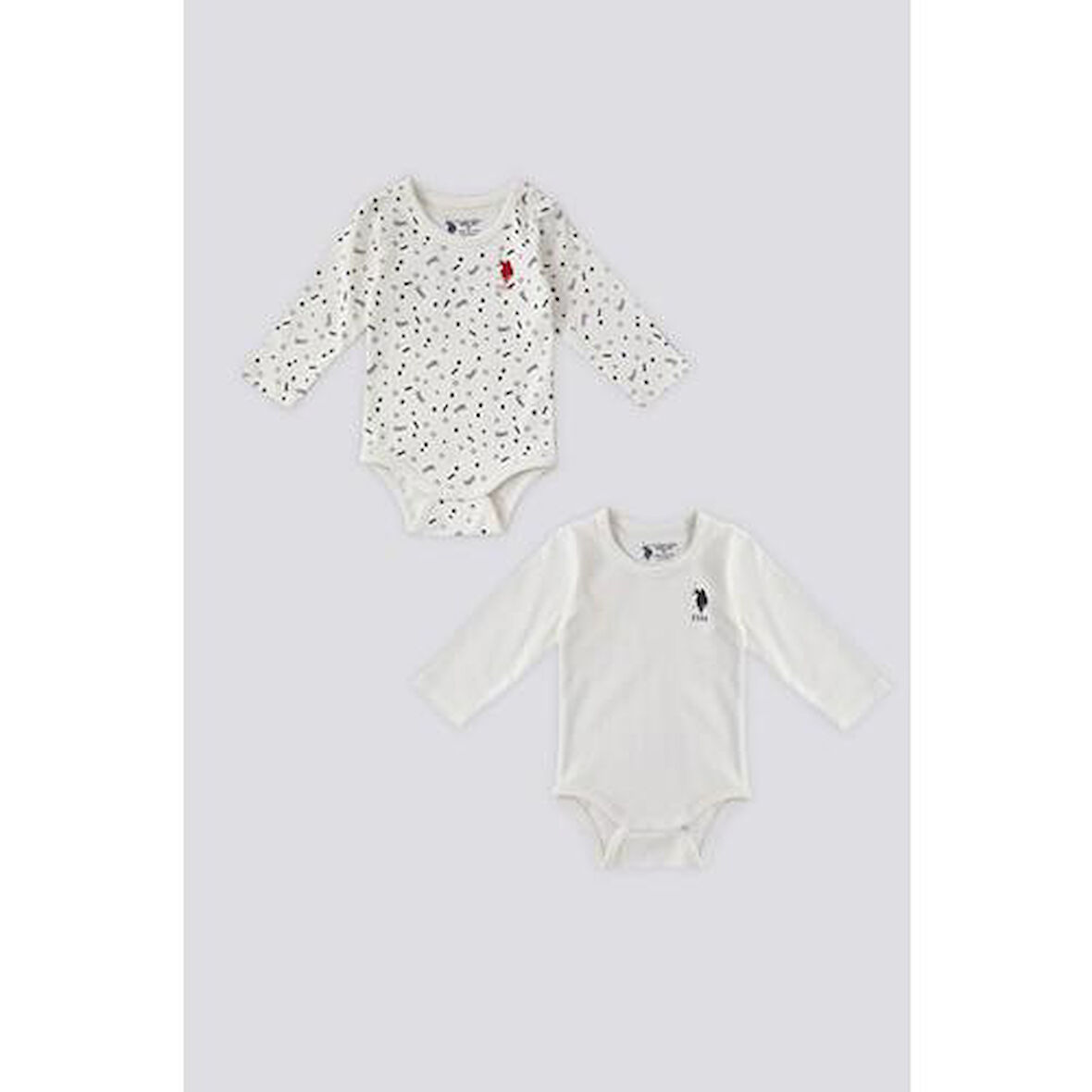 ERKEK BEBEK 2'Lİ UZUN KOLLU BODY SET