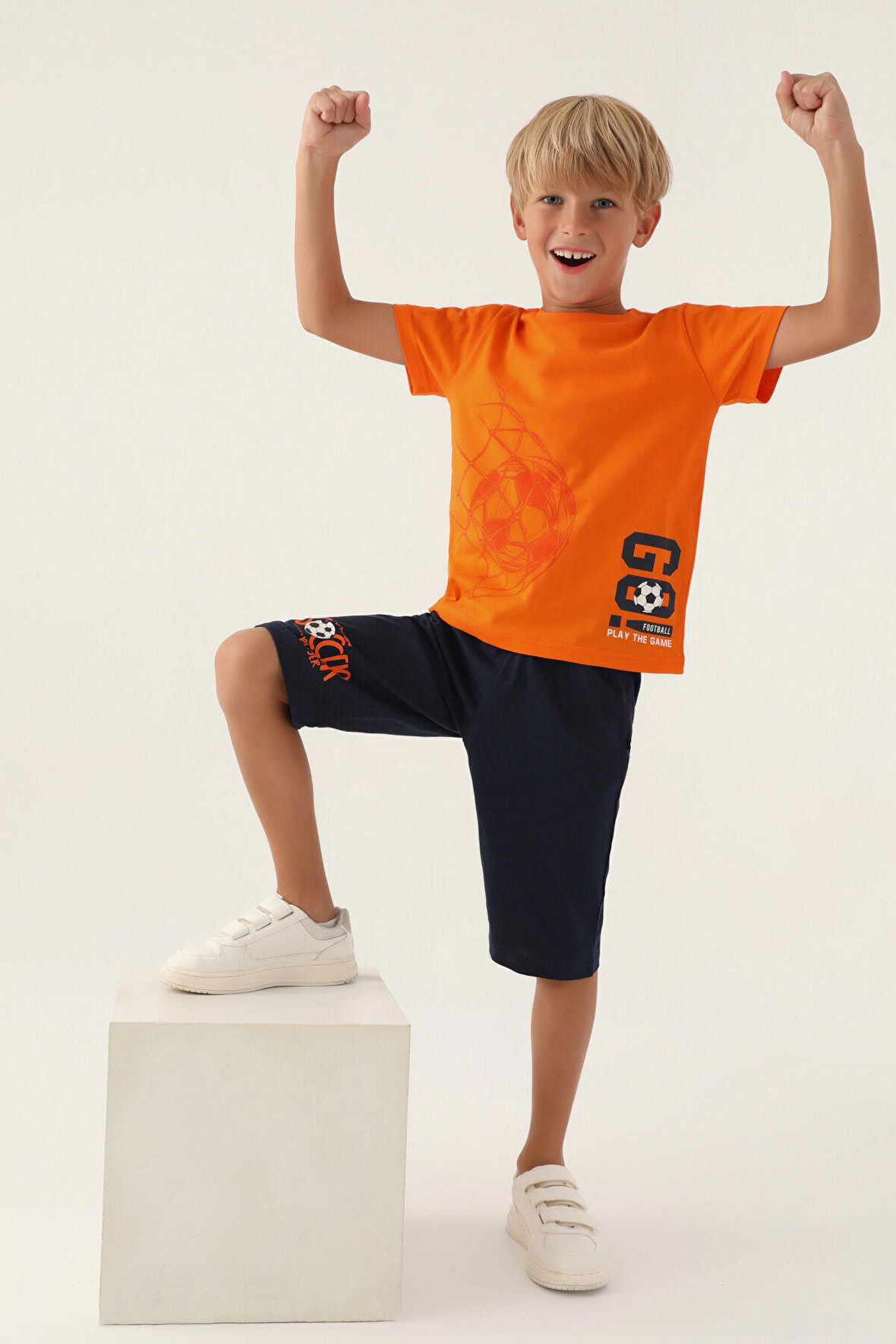 RolyPoly Goals Turuncu Erkek Çocuk Kapri Takım