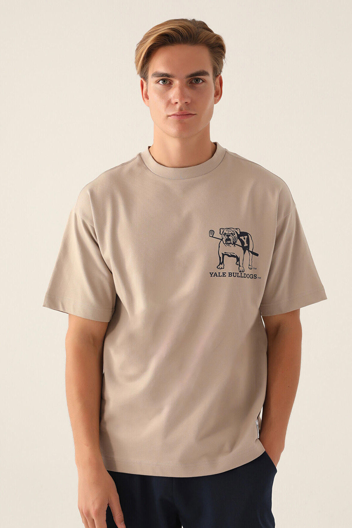 Yale Buldogs Kum Erkek T-Shirt