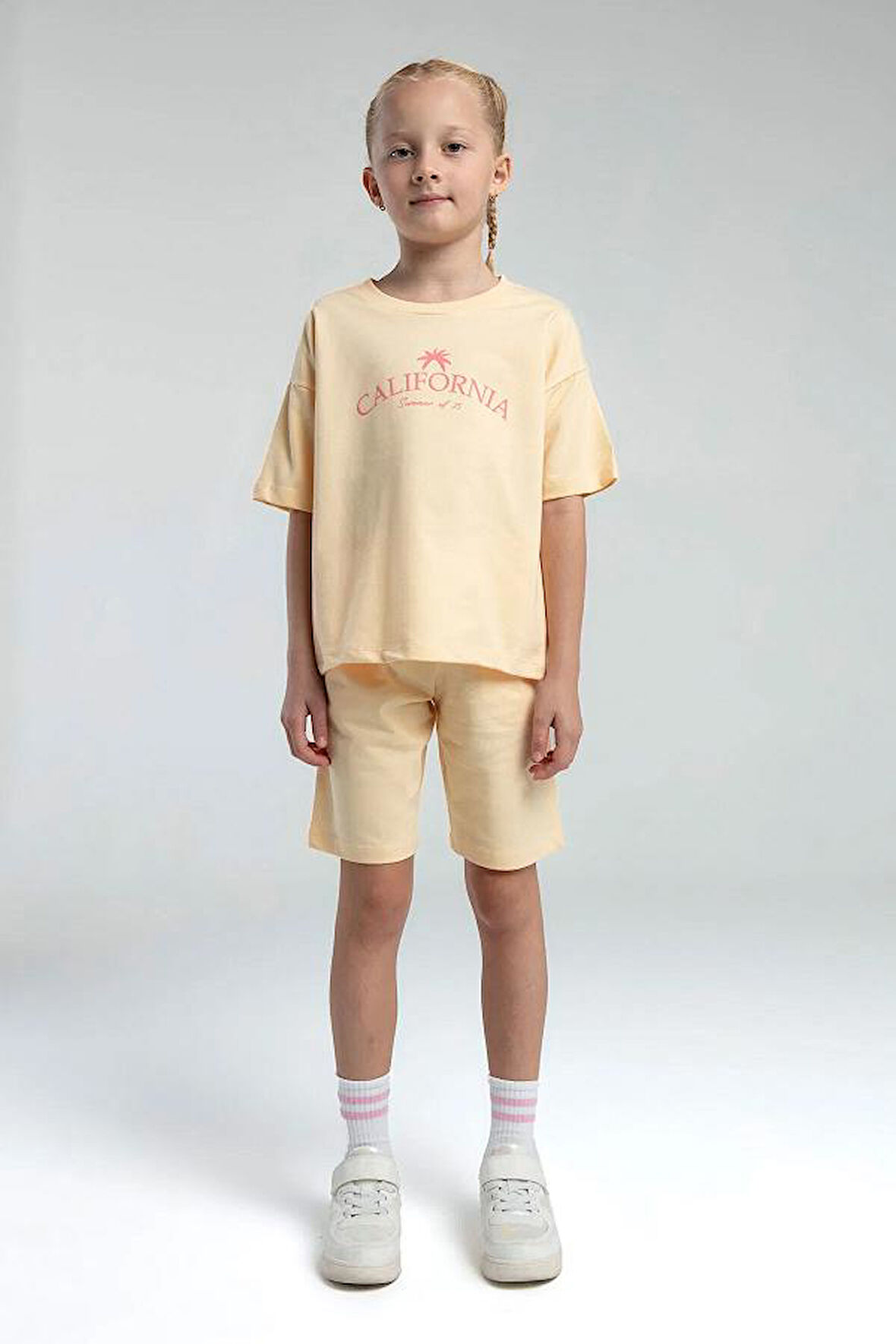 ROLY POLY RP3591-G KIZ ÇOCUK BERMUDA TAKIM