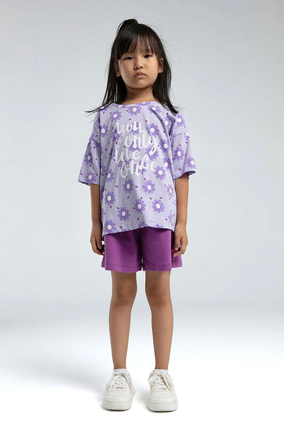 ROLY POLY RP3610-2 KIZ ÇOCUK ŞORT TAKIM