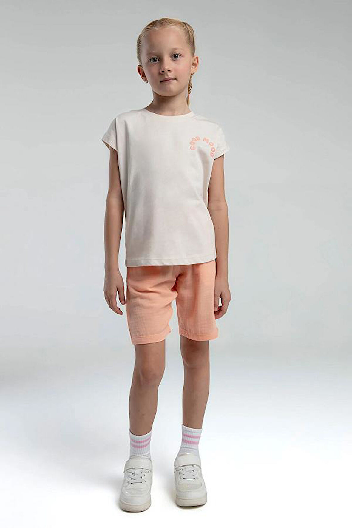 ROLY POLY RP3626-2  KIZ ÇOCUK BERMUDA TAKIM