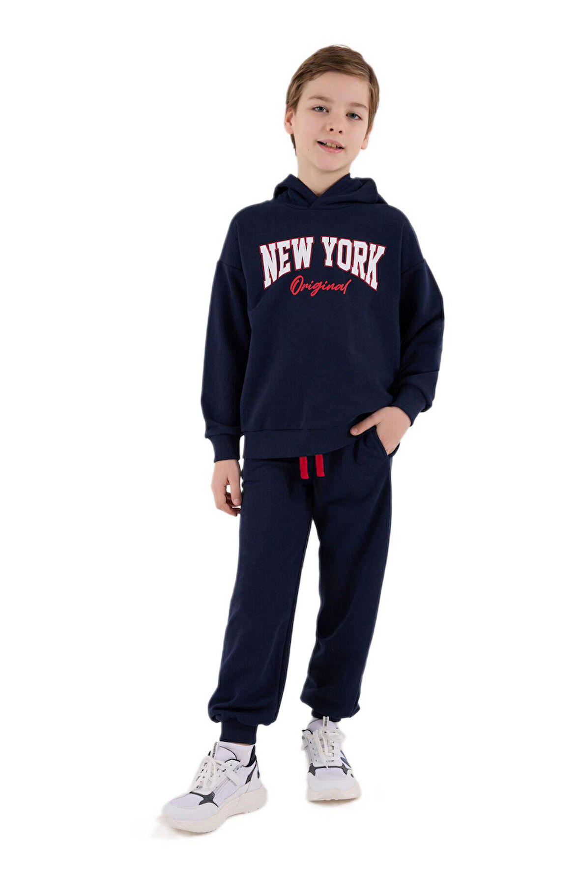 RolyPoly Erkek Çocuk Lacivert Garson Boy Eşofman Takımı 3650-G