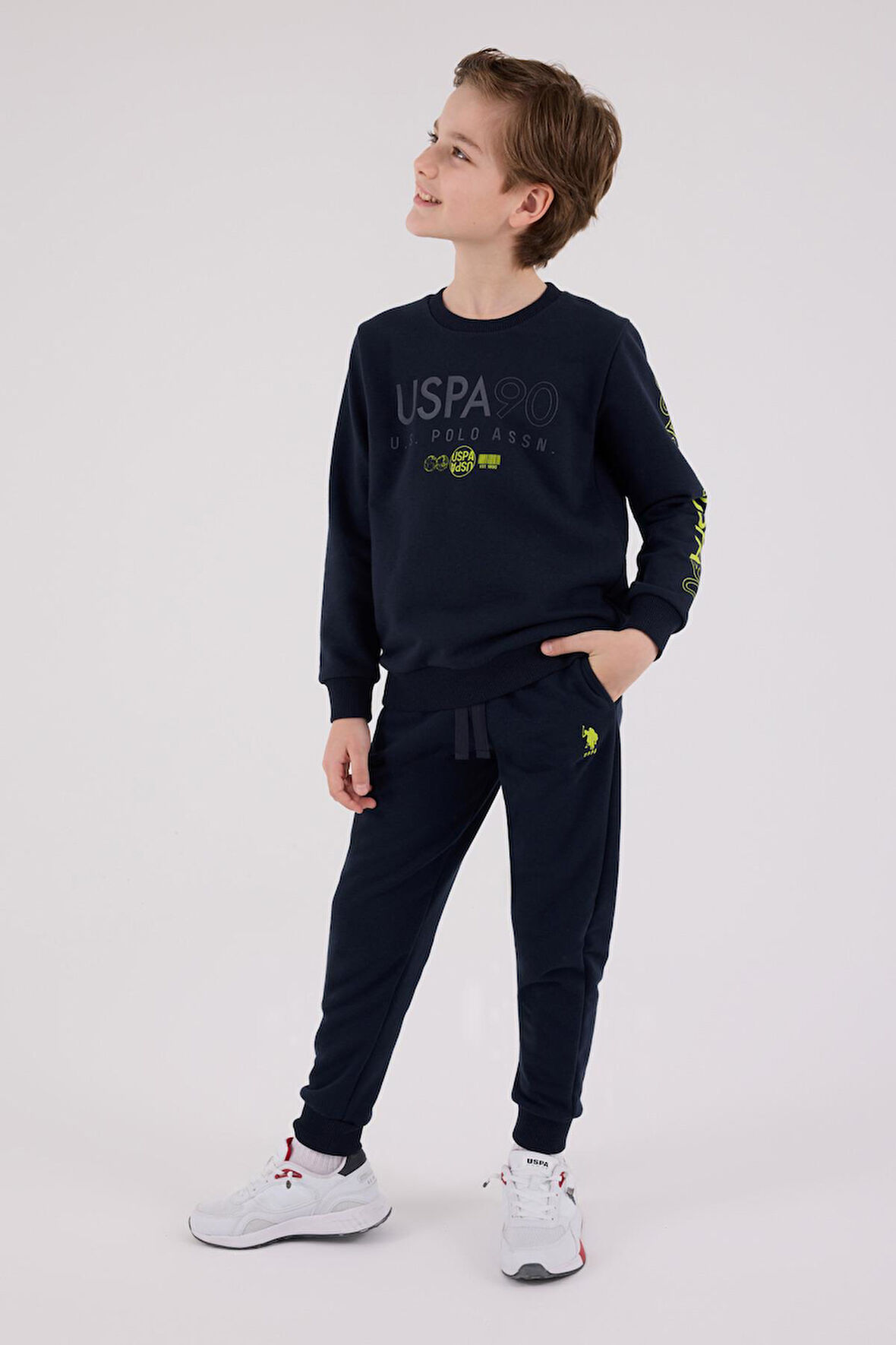 U.S. Polo Assn. Erkek Çocuk Eşofman Takımı Lacivert