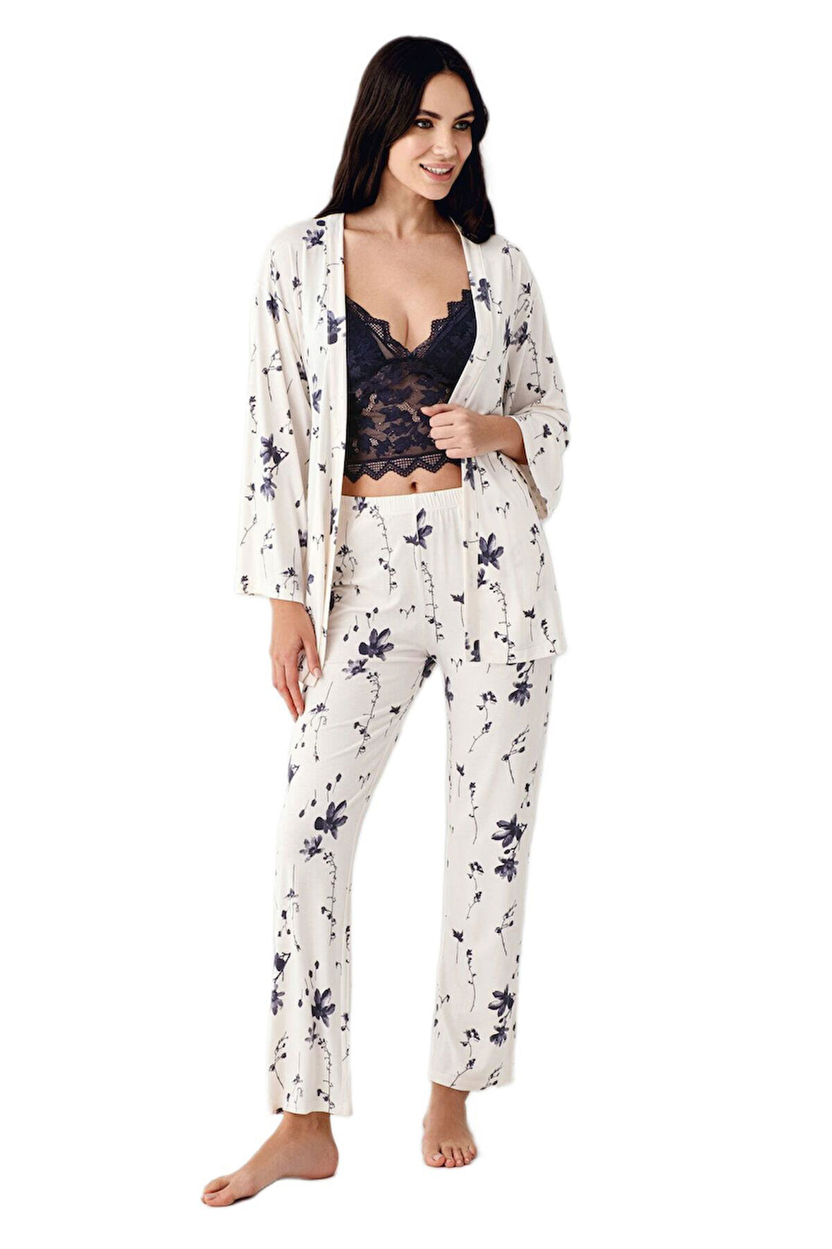 Arnetta Kadın Krem 3'lü Takım 3414