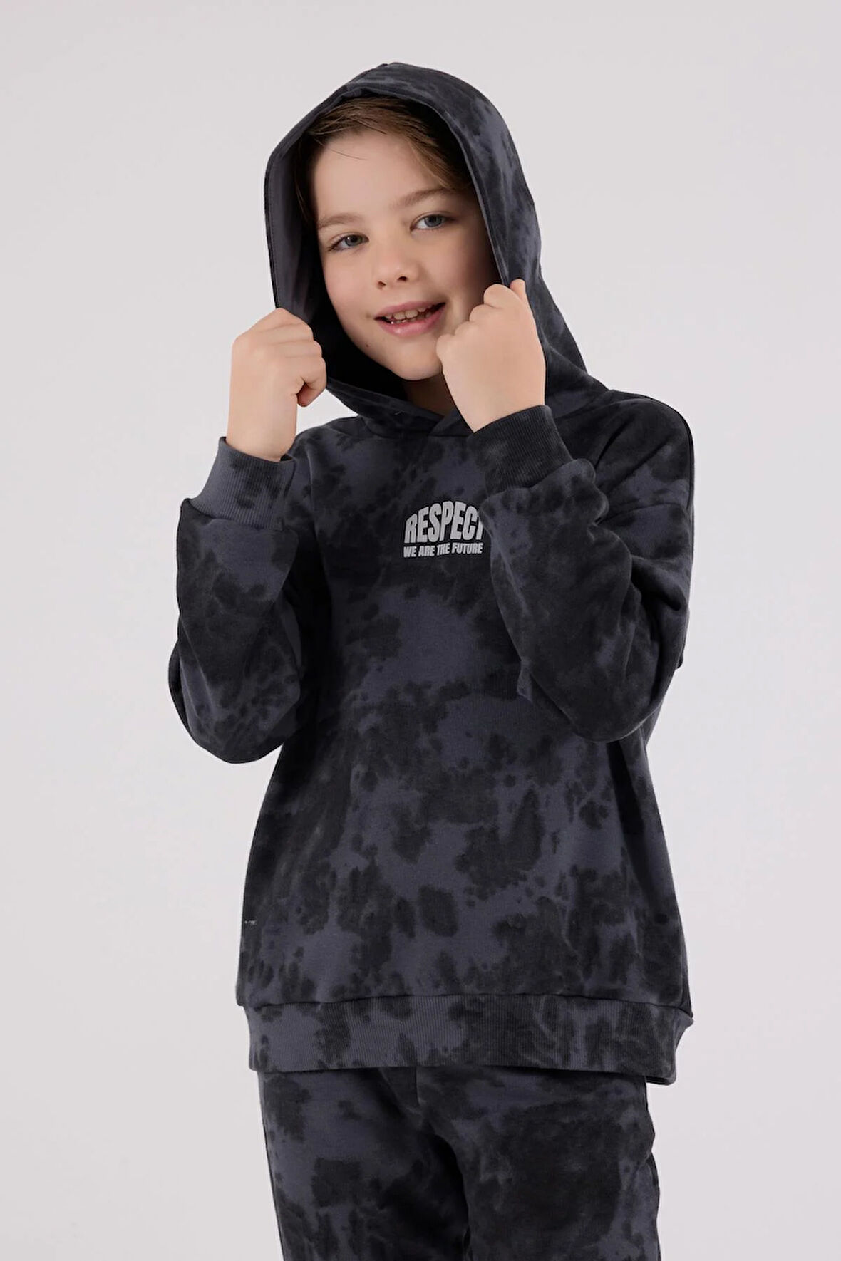 RolyPoly Erkek Çocuk Eşofman Takımı Füme