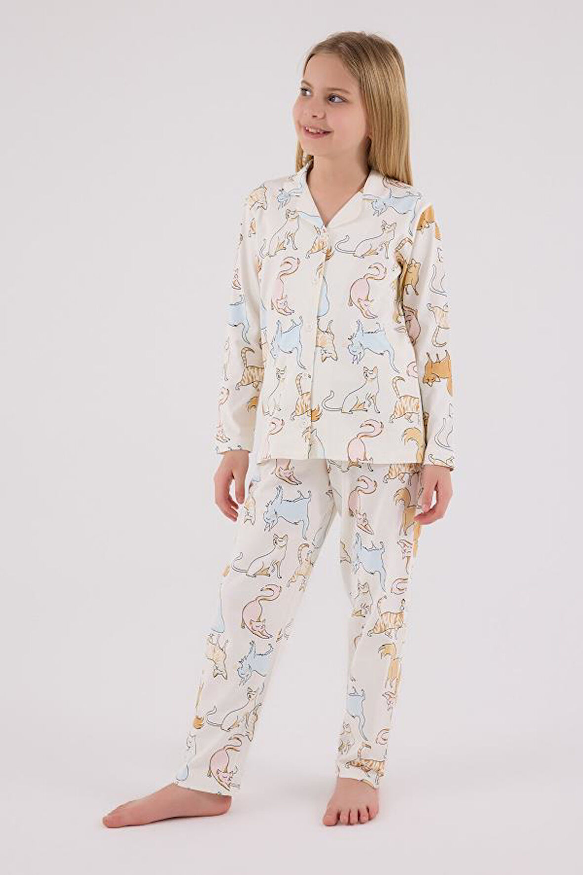 ROLY POLY RP3711-2 KIZ ÇOCUK PİJAMA TAKIMI