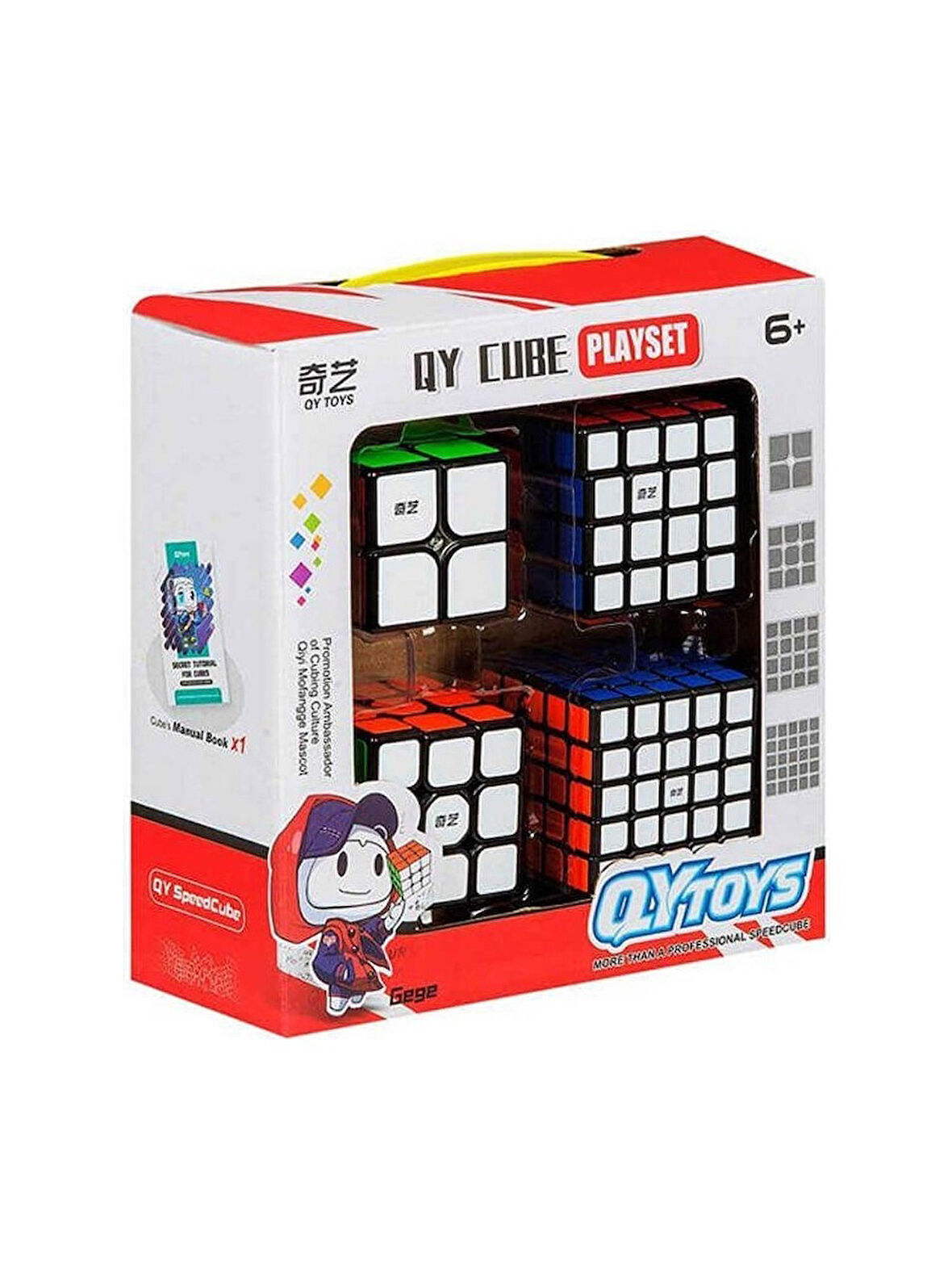 Başel Oyuncak 2901 Speed Cube 4'lü Aile Paketi