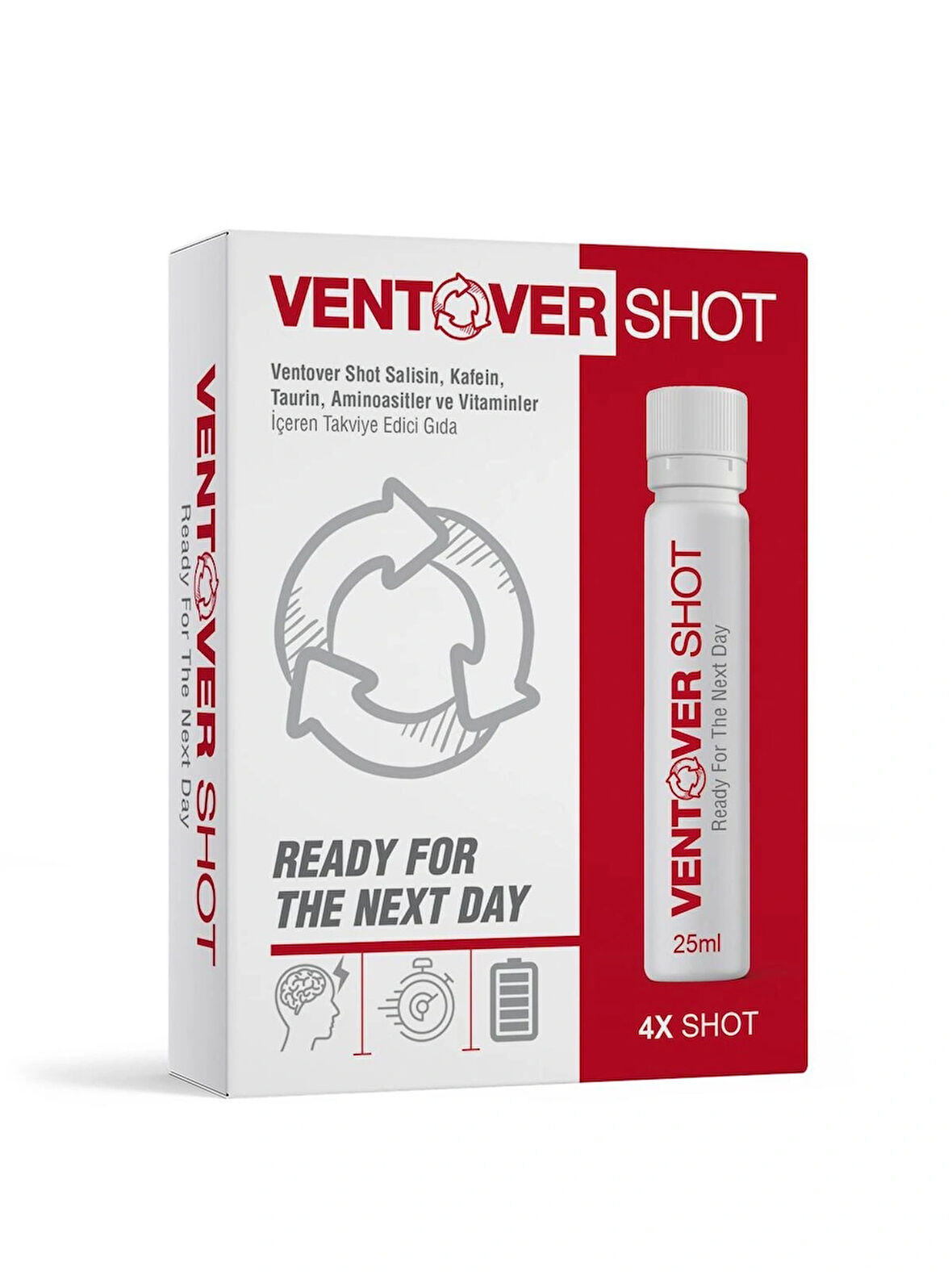 Ventovershot Akşamdan Kalma, Ventover Shot Bitkisel Destek, Ready For The Next Day