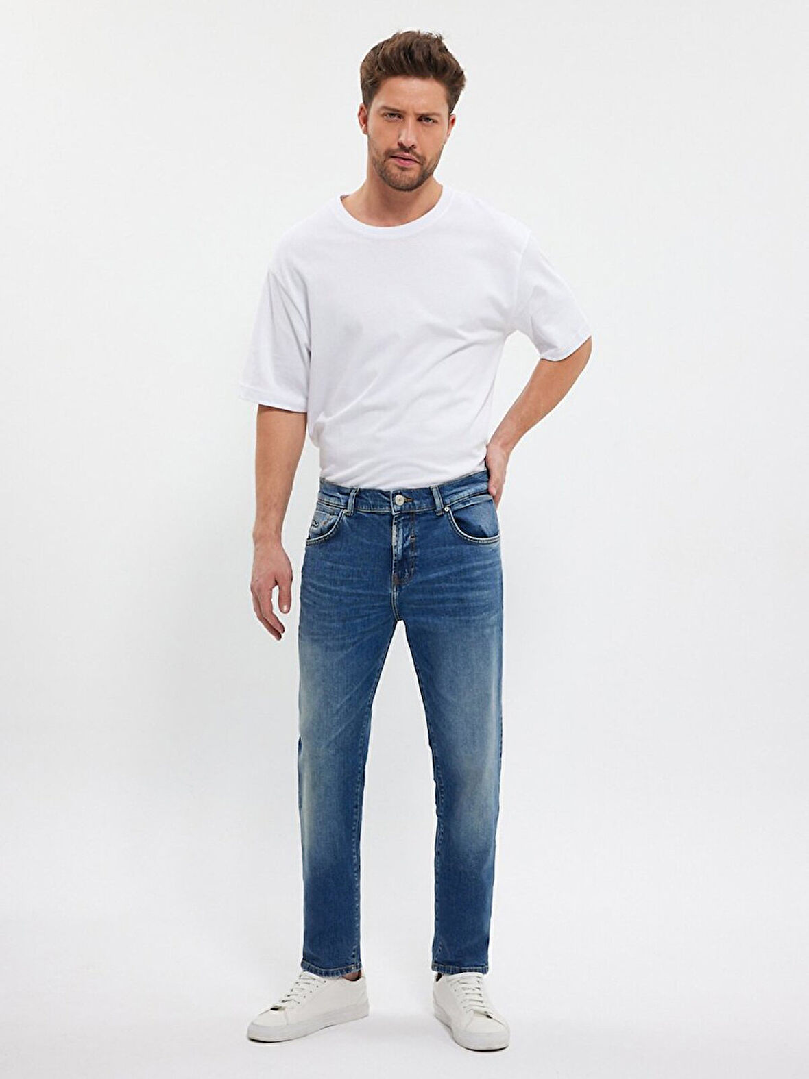 New Sawyer Y Slim Jean Pantolon