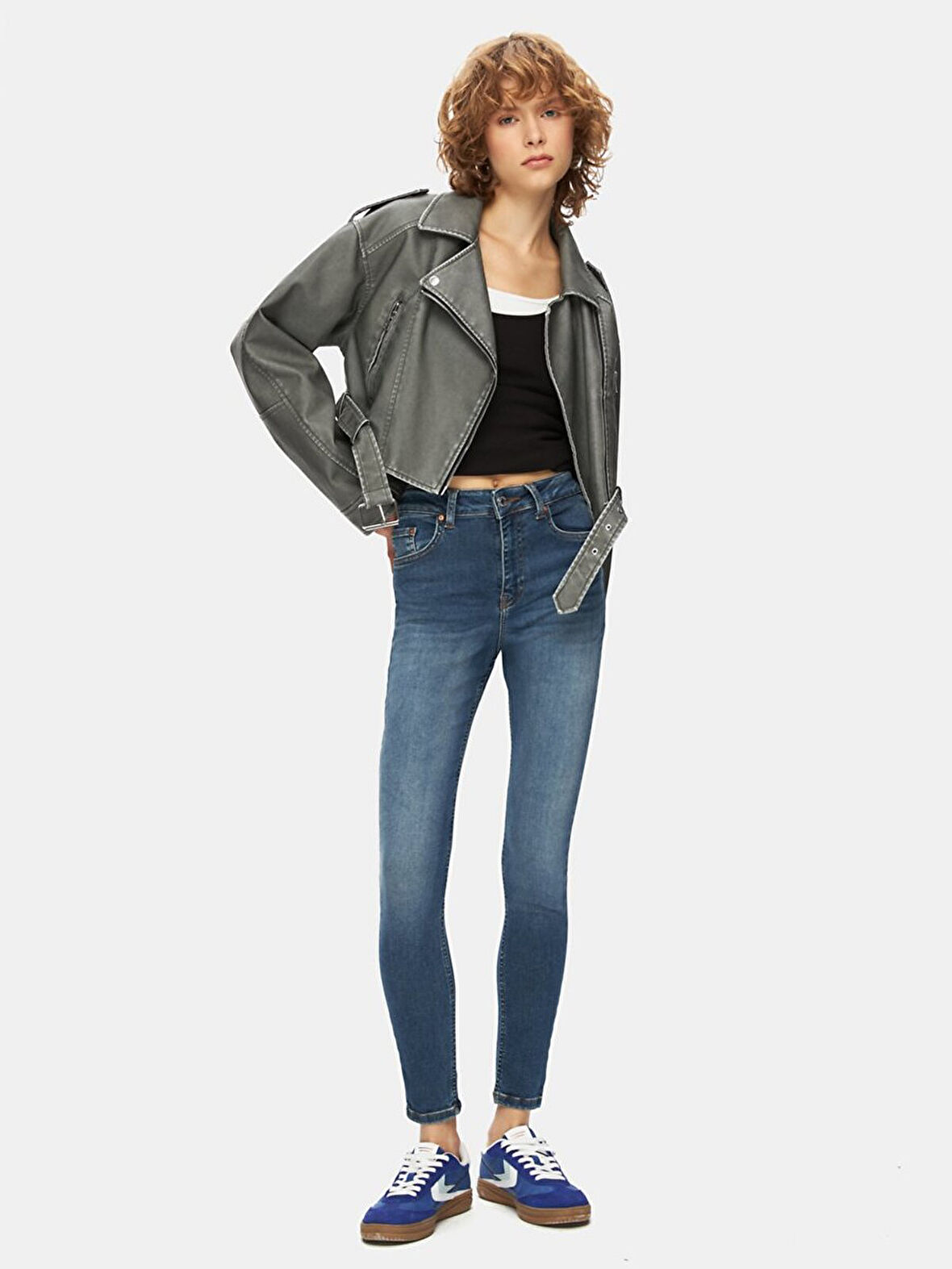 Marcella X Dar Paça Skınny Jean Pantolon