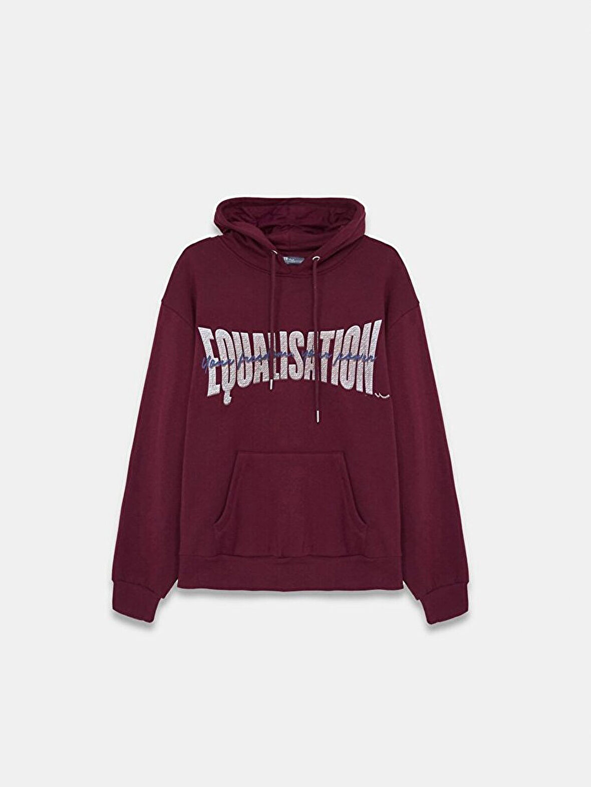 Baskılı Kapüşonlu Sweatshırt