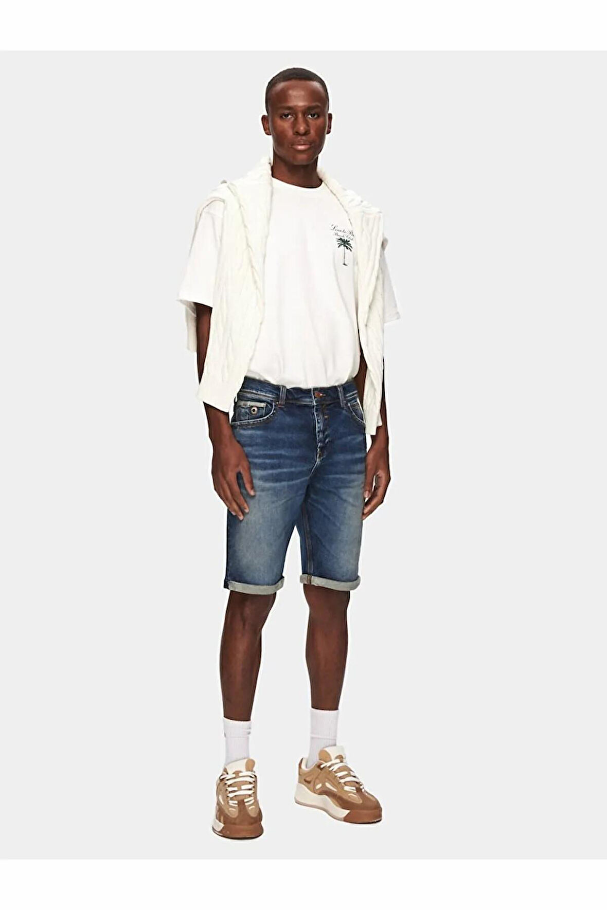 Ltb Lance Tarıon Wash Erkek Jean Şort