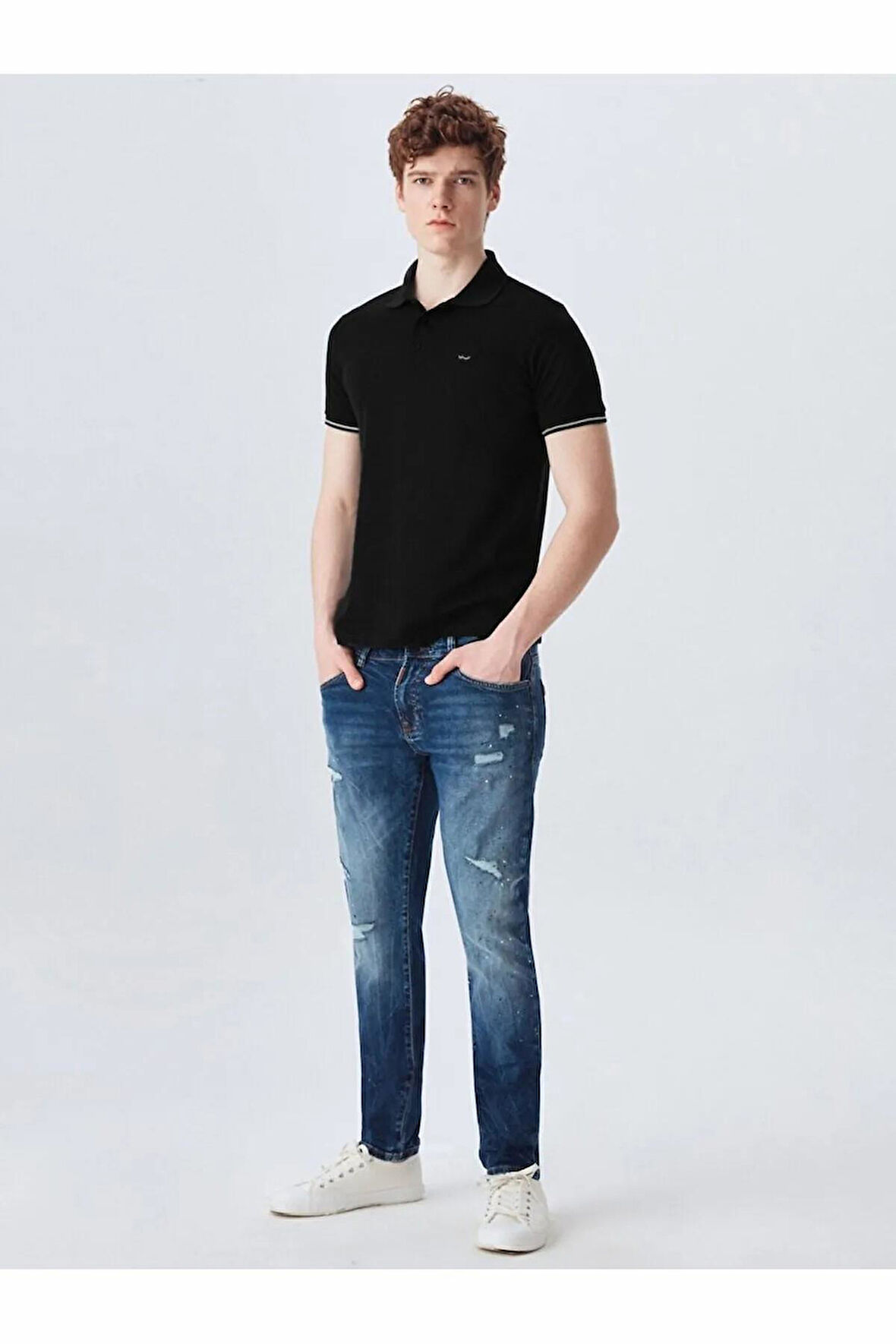 Ltb Kelebe Polo Yaka Erkek Tişört