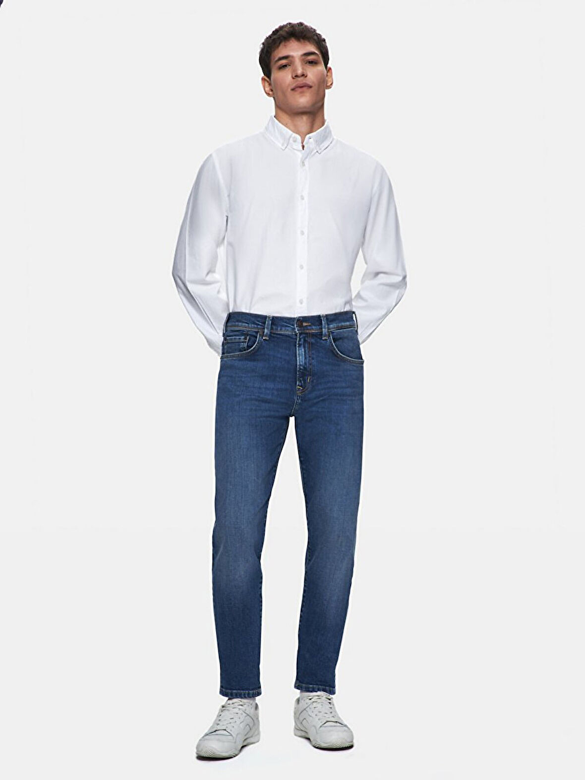 Dıego X Y Dar Paça Orta Bel Jean Pantolon