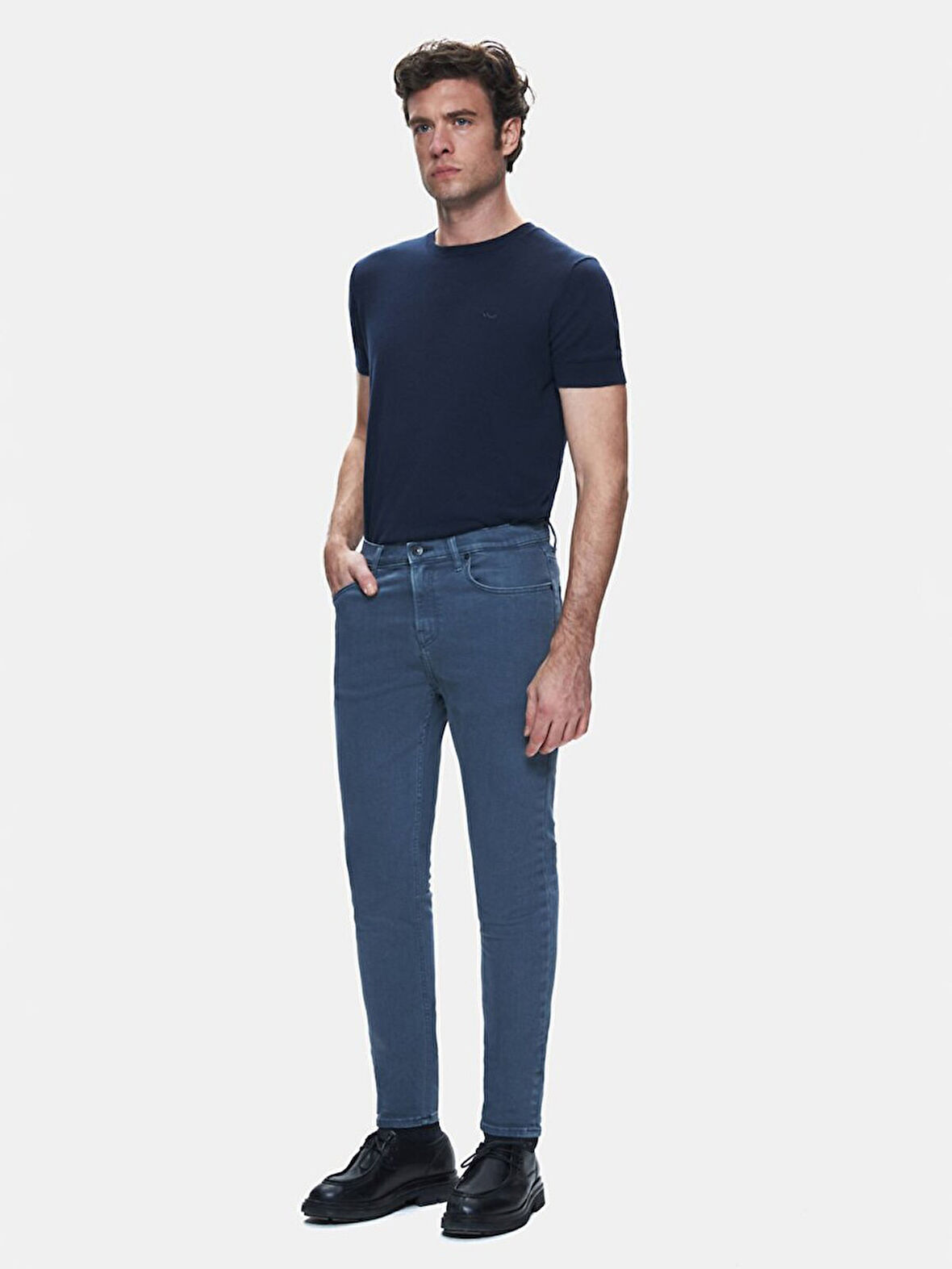 Smarty Y Dar Paça Orta Bel Jean Pantolon