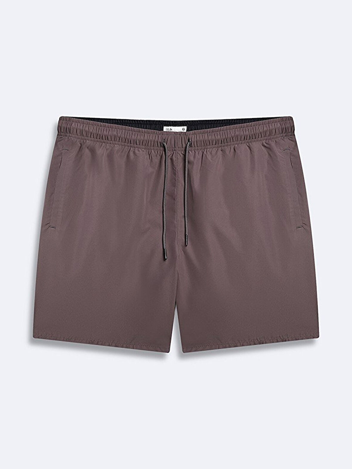 Basıc Regular Gri Deniz Şort