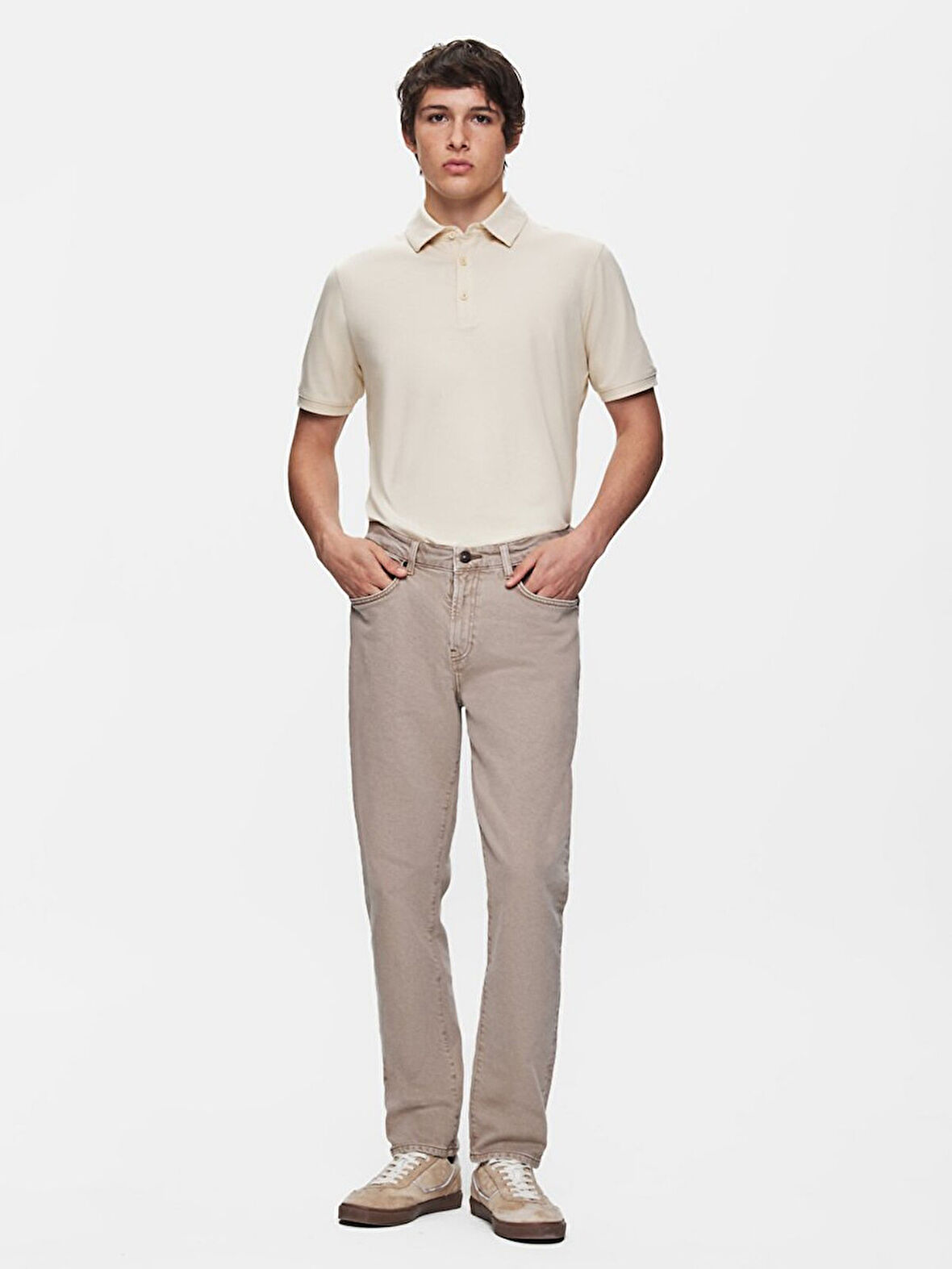 Renar Dar Paça Orta Bel Jean Pantolon