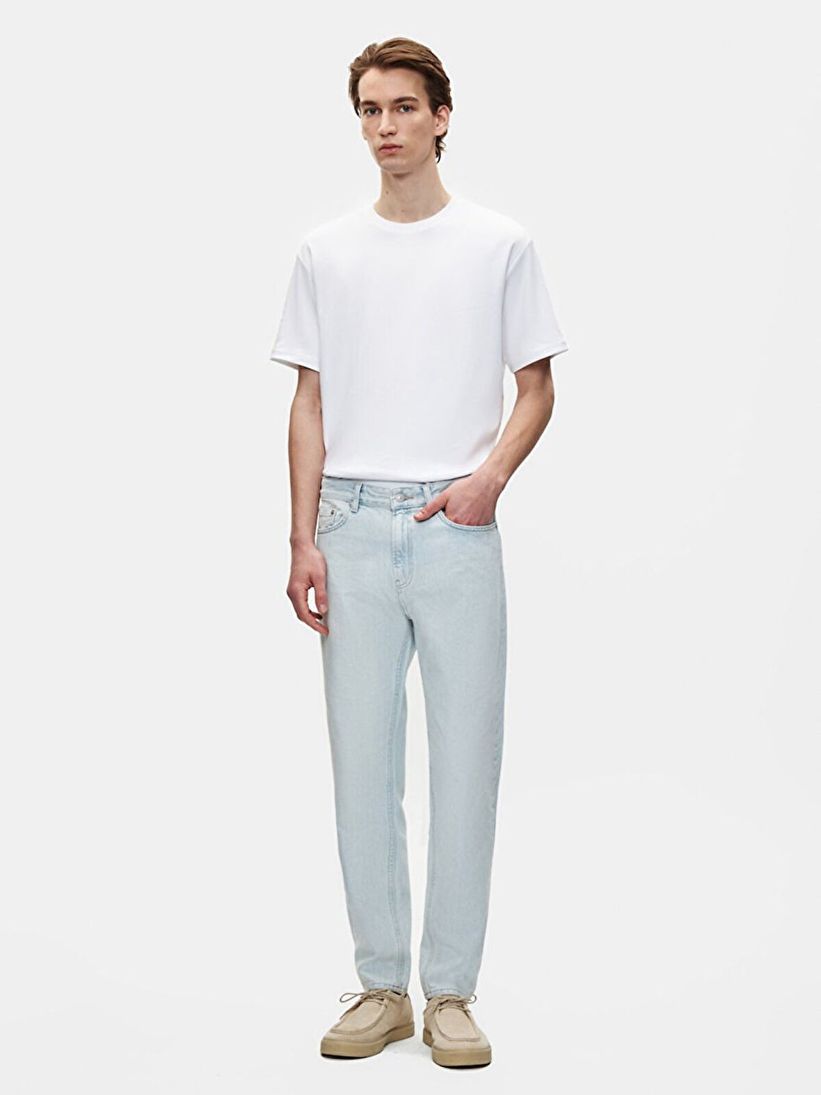 Darıen Rahat Kesim Orta Bel Jean Pantolon