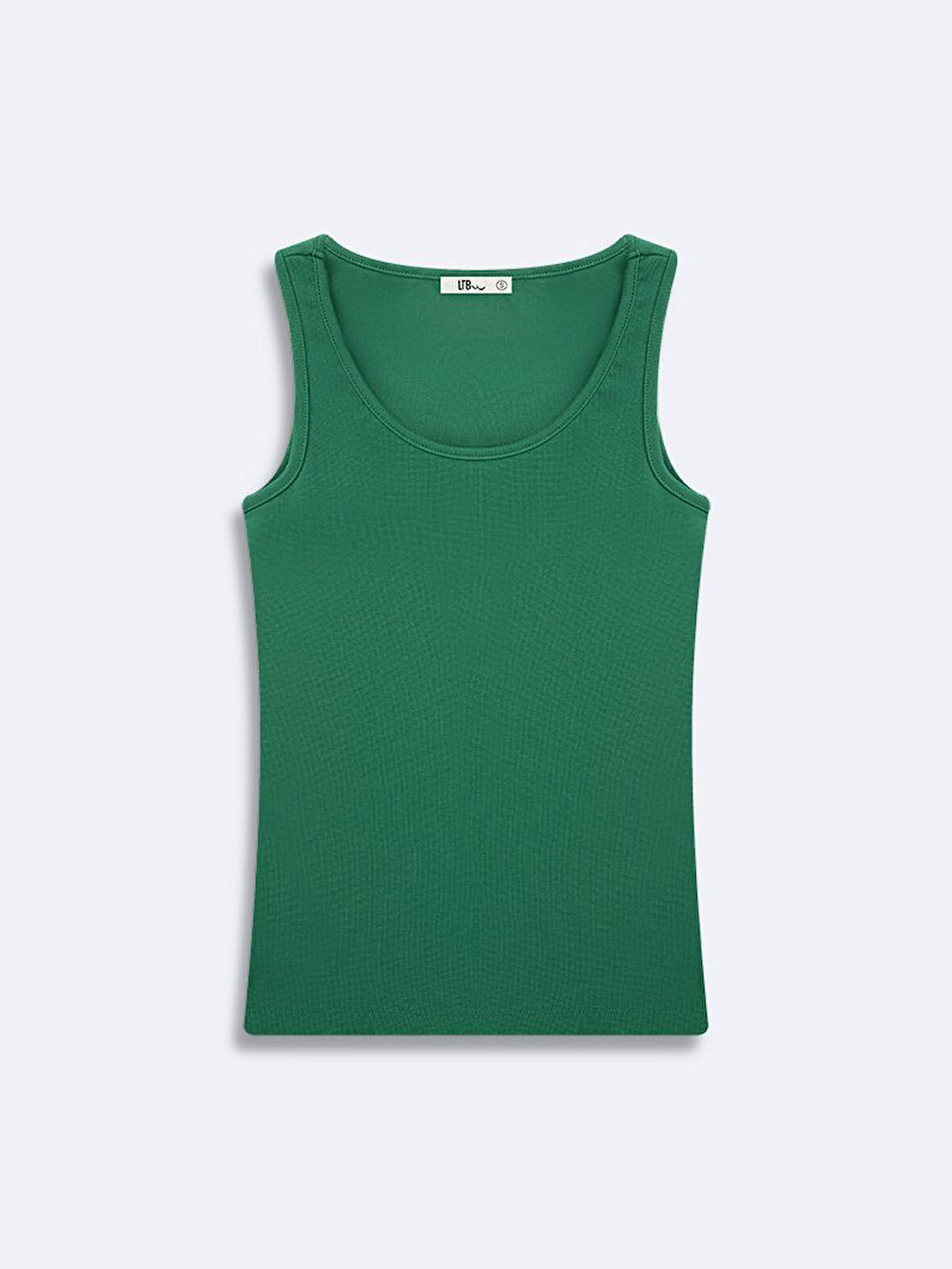 Kolsuz U Yaka Basic Yeşil Atlet