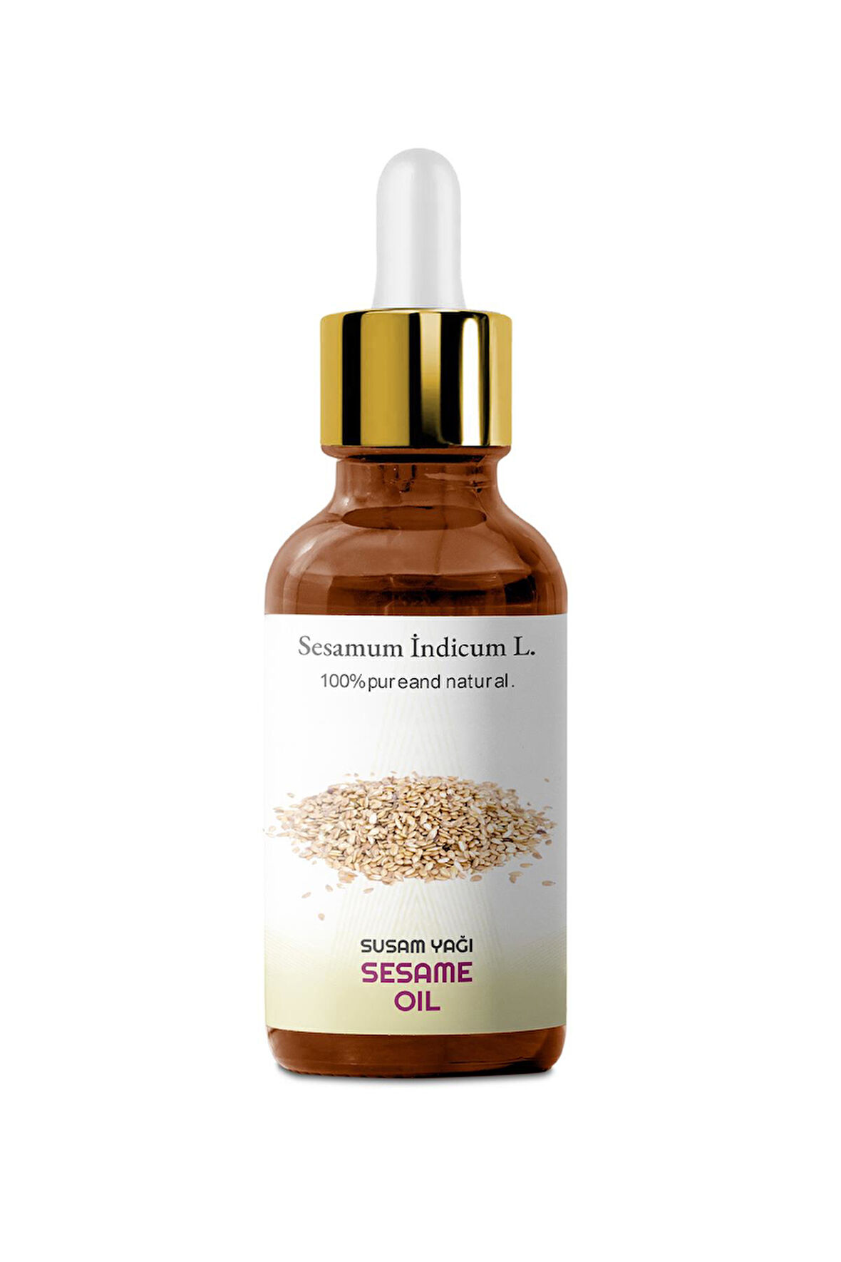 PROCLİS %100 Doğal Soğuk Sıkım Sabit Susam Yağı, Sesame Oil, 50 ml