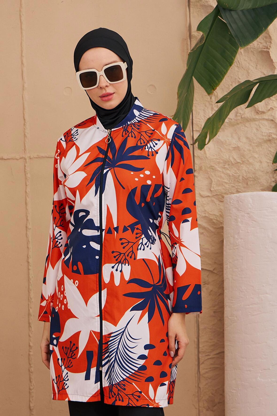 Tesettür Mayo Tam Kapalı Paraşüt Nermin