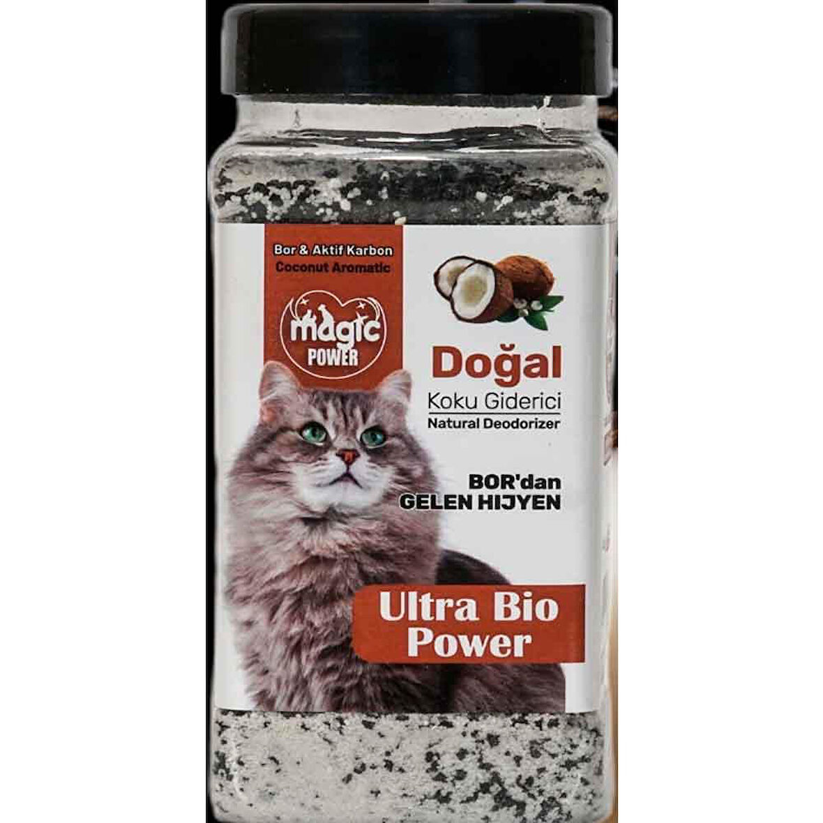 Magic Power Kedi Kumu Koku Giderici Bor Hindistan Cevizi 175 Gr