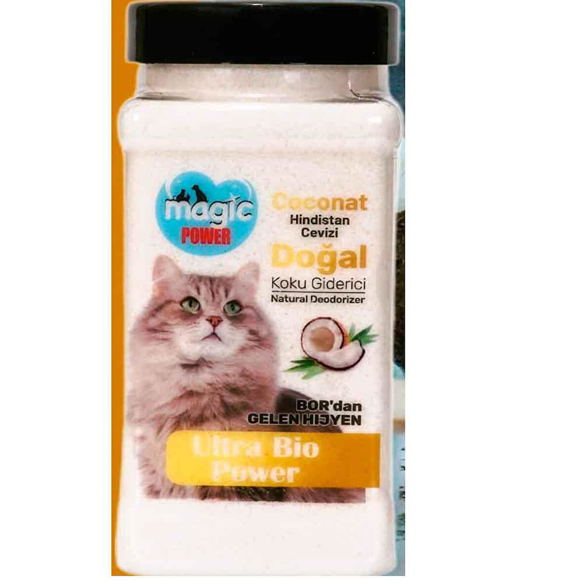 Magic Power Kedi Kumu Koku Giderici Hindistan Cevizi 175 Gr