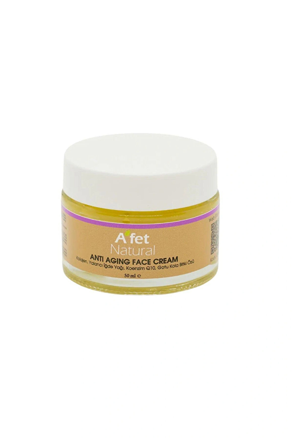 Kırışıklık Karşıtı Cilt Yenileyici Yüz Kremi 50ml - Yasemin Kokulu