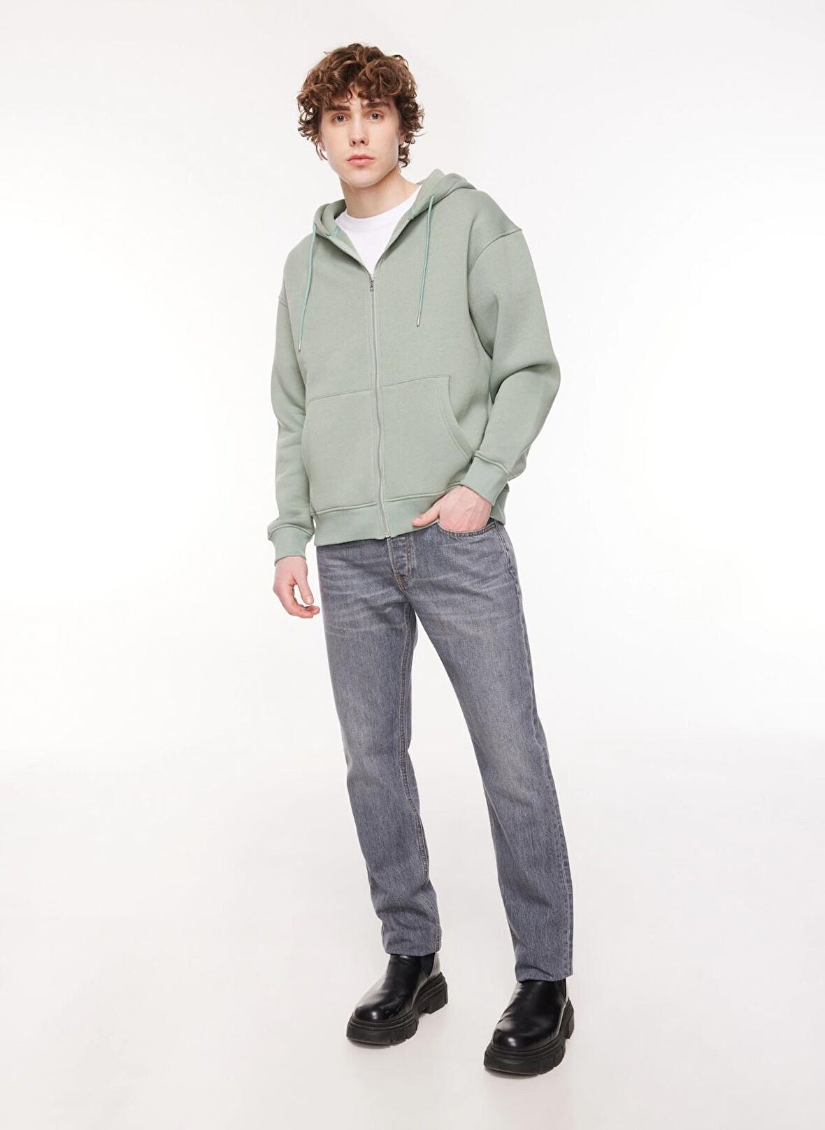 Denim Trip Normal Bel Slim Straight Erkek Denim Pantolon DT10393_MARCEL Slim Straight Fit