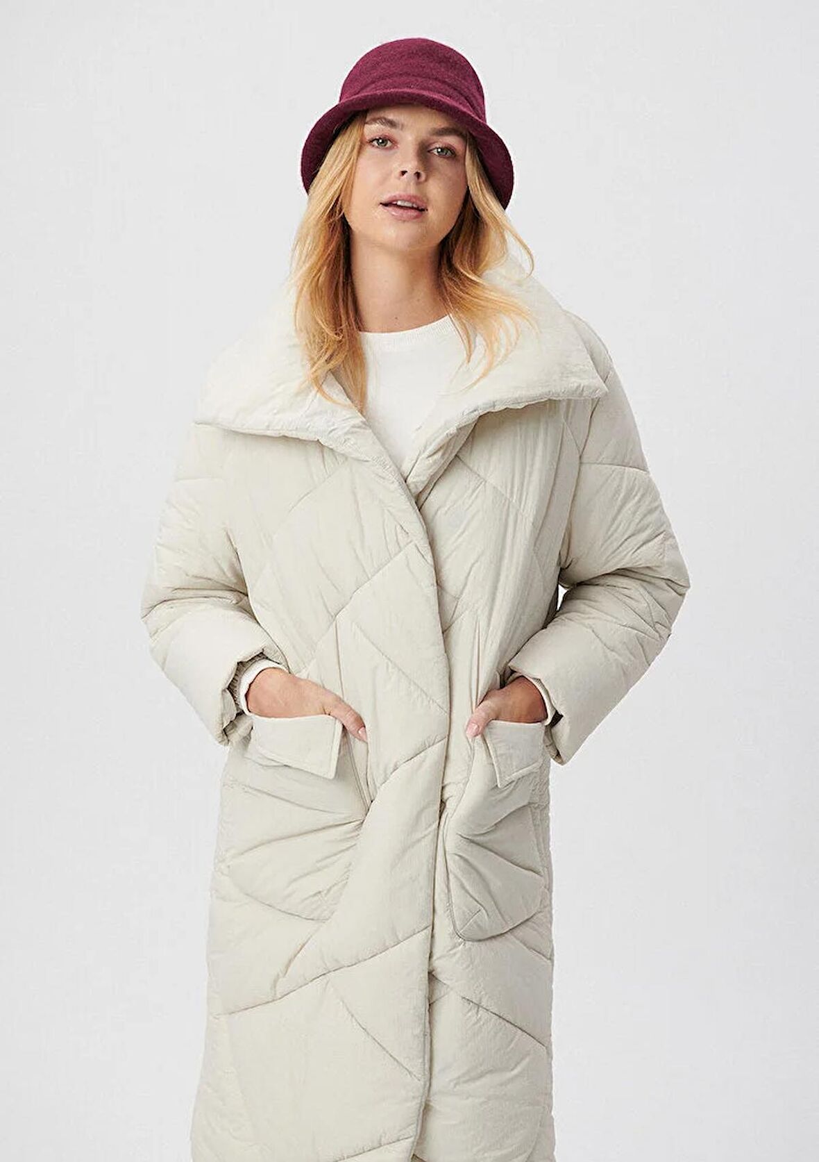 Mavi Bordo Şapka 1911759-85279