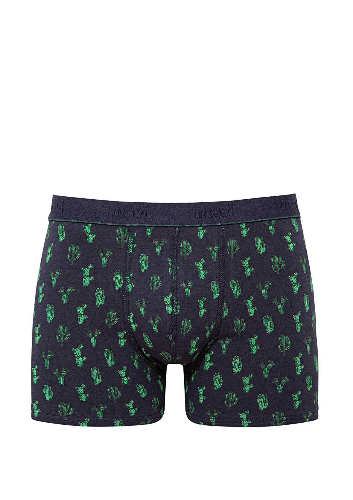 Mavi Baskılı Lacivert Boxer 0910045-32184