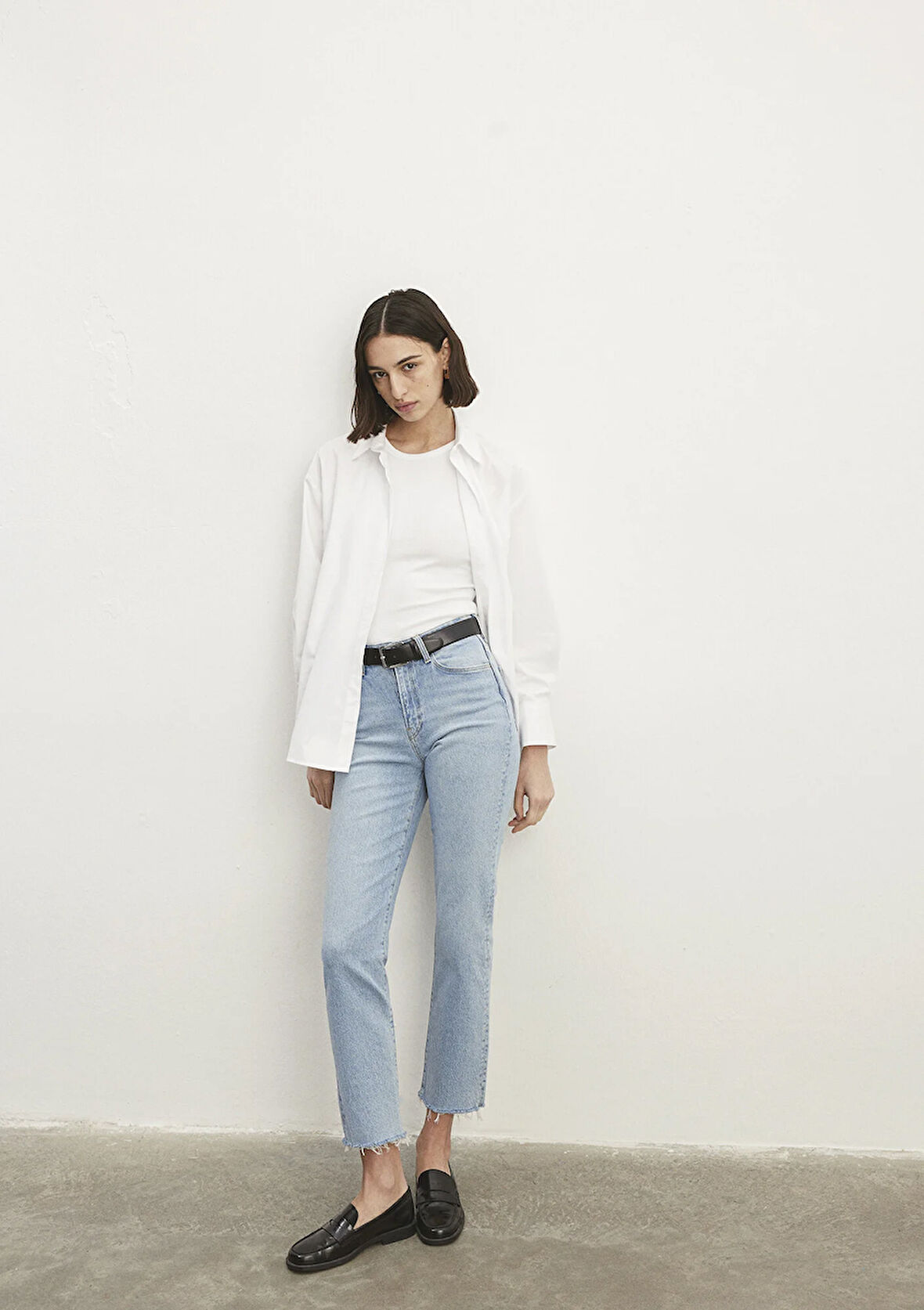 New York Classic Denim Buz Mavi Jean Pantolon 101441-86391